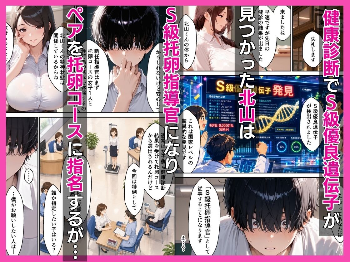 S級托卵指導官になった僕が強気ギャルに搾精指導する話 - サンプル画像 3