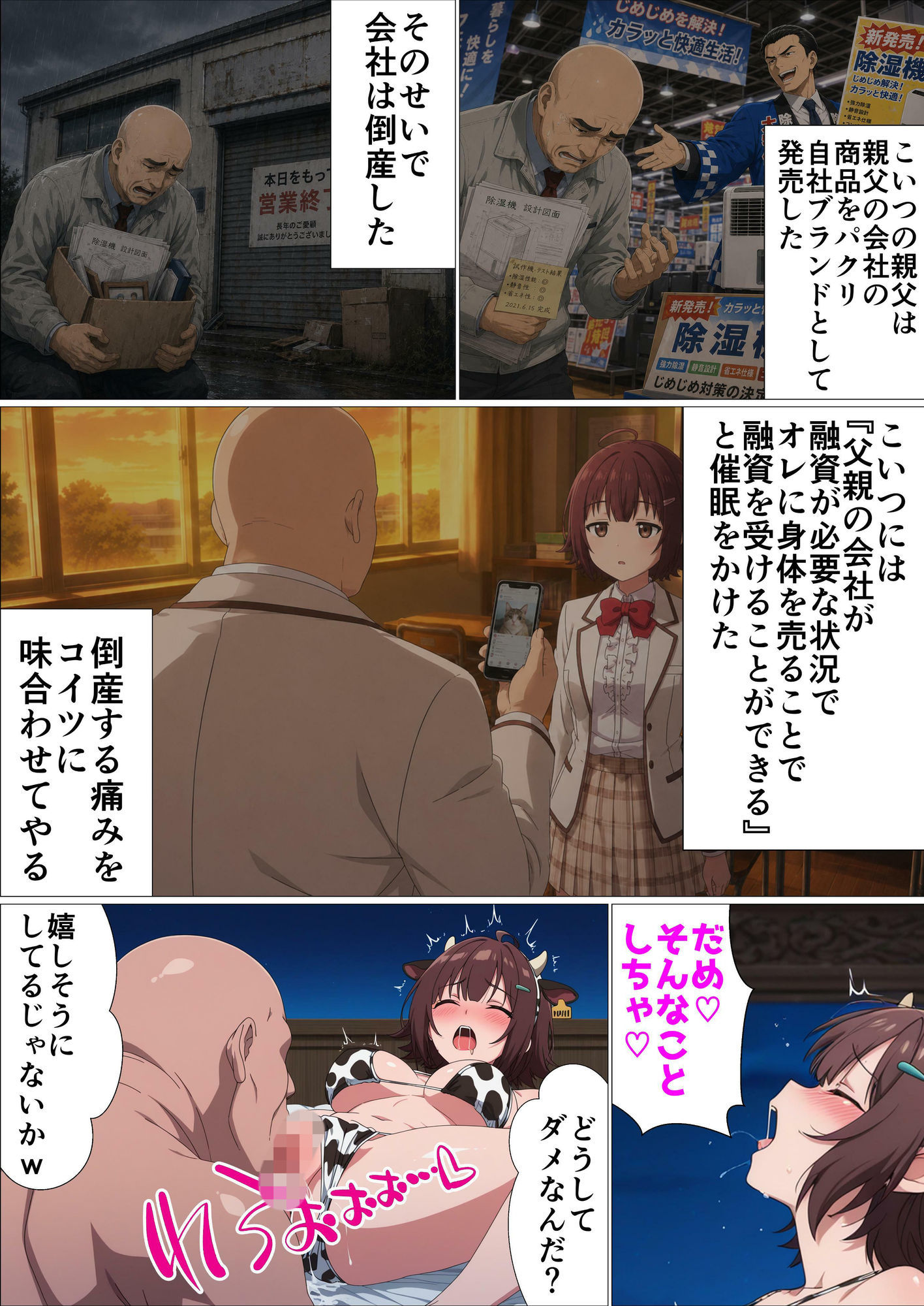 才女達の催●〜おやじの会社をつぶしたやつらの娘に復讐してやる〜 - サンプル画像 8