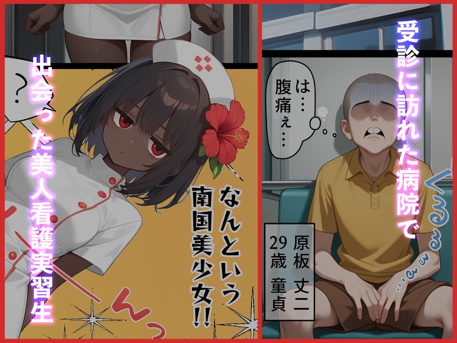 茉希菜のAIスイーツガールズ1【ジト目ナースちゃん編】 - サンプル画像 1