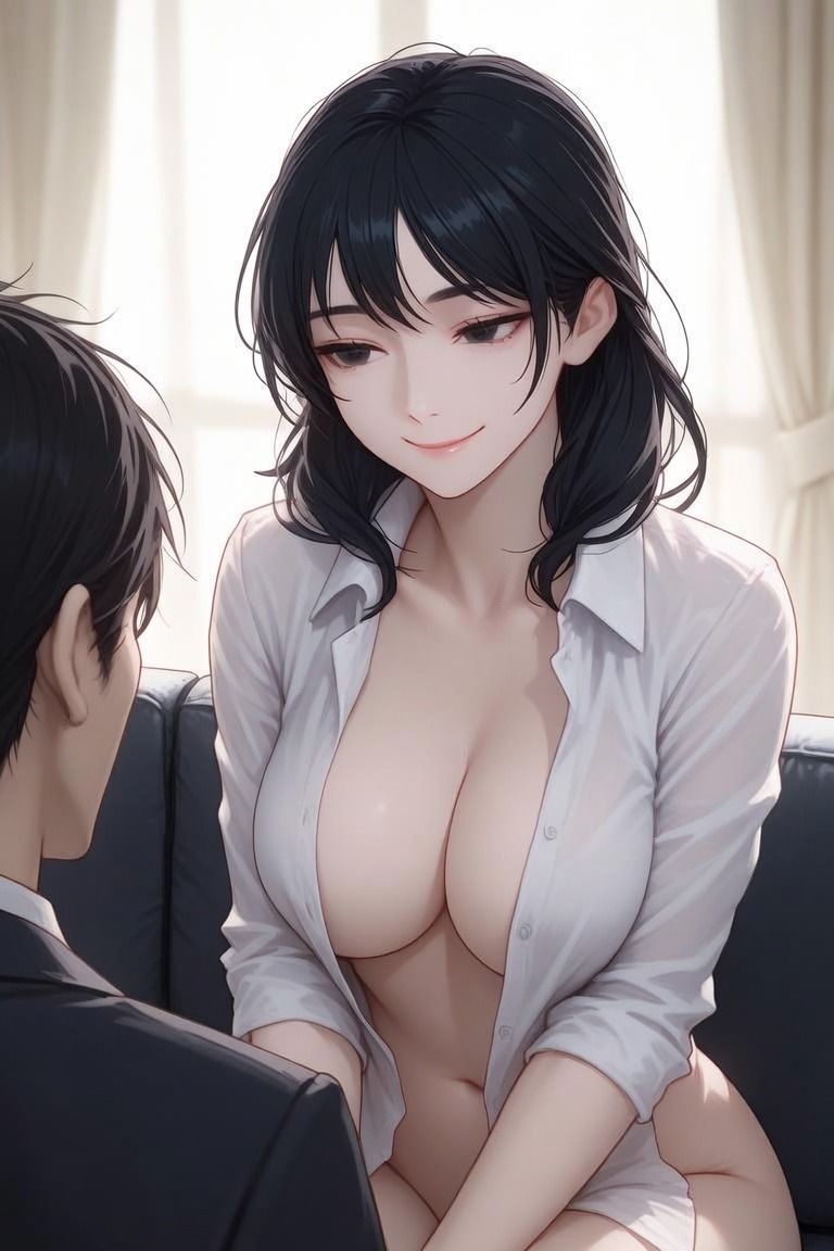 【人妻×PTA】PTAの人妻は、独身の彼の前でだけ崩れる ―役員作業の遅い夜― - サンプル画像 2