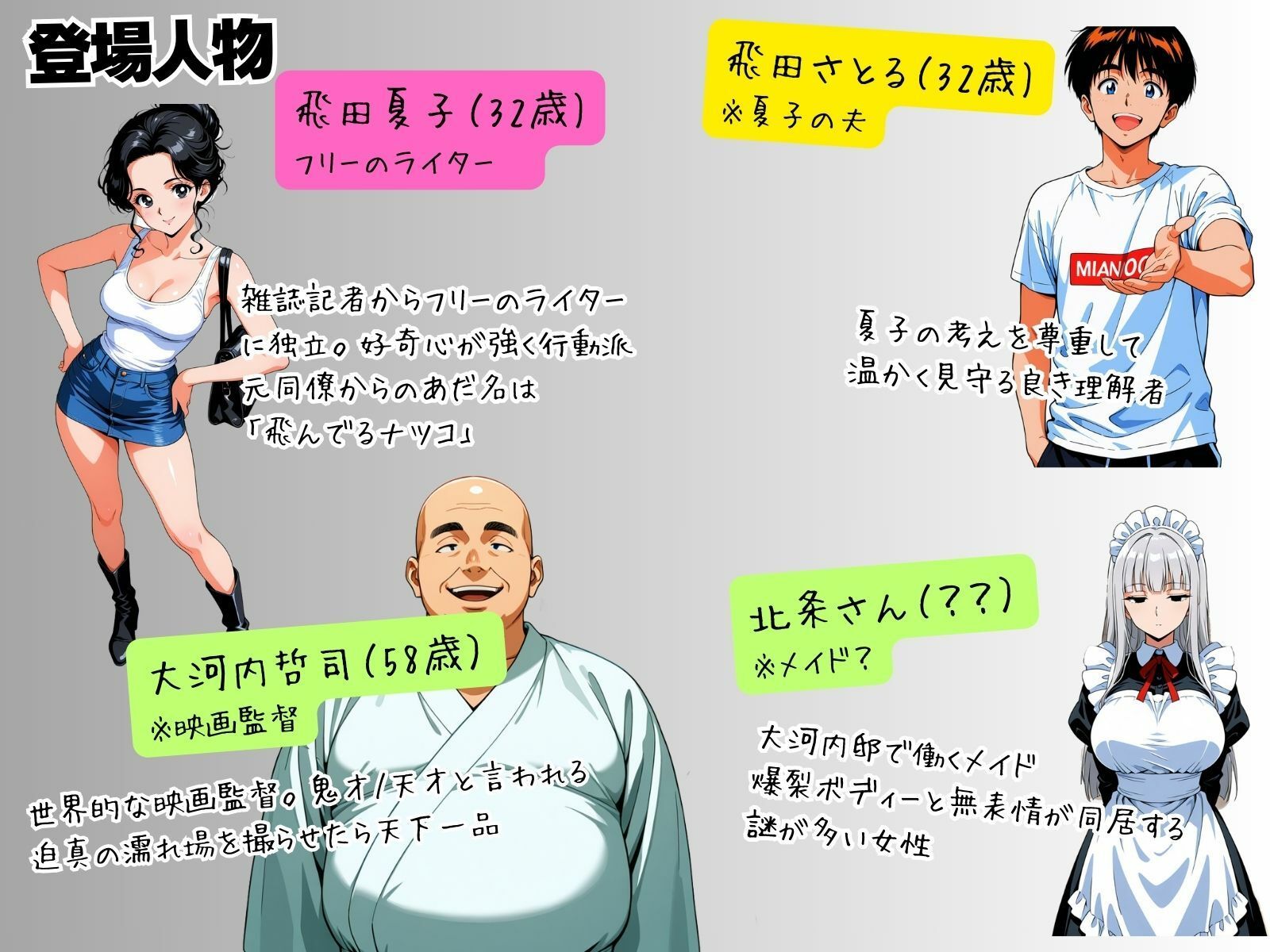 ある映画監督の性癖にドはまりして完堕ちした美人ルポライター【前編】 - サンプル画像 2