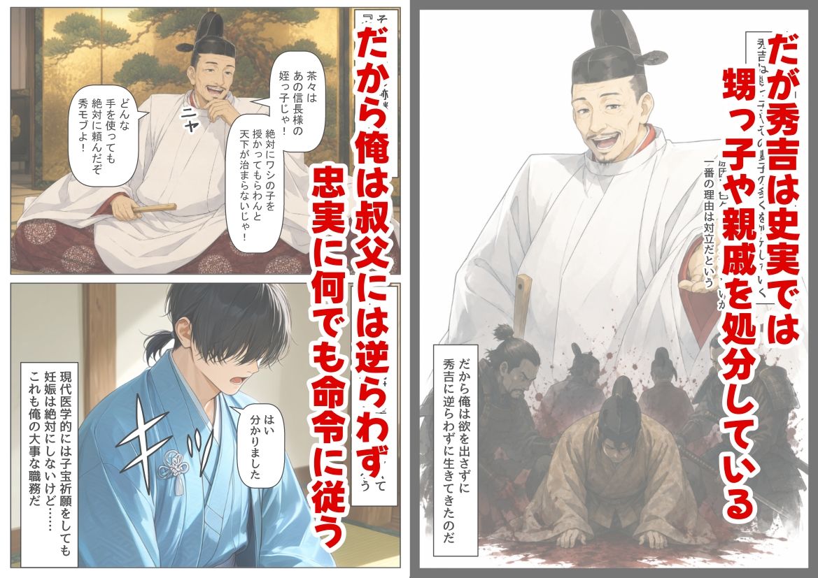 豊臣親戚！  〜秀吉の親戚に転生した〜 - サンプル画像 3