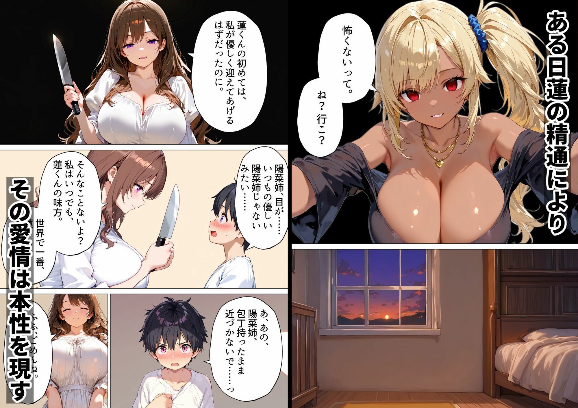 お姉ちゃんたちの種馬飼育〜どこでも生ハメ中出しさせられ溺愛されるボク〜 - サンプル画像 3