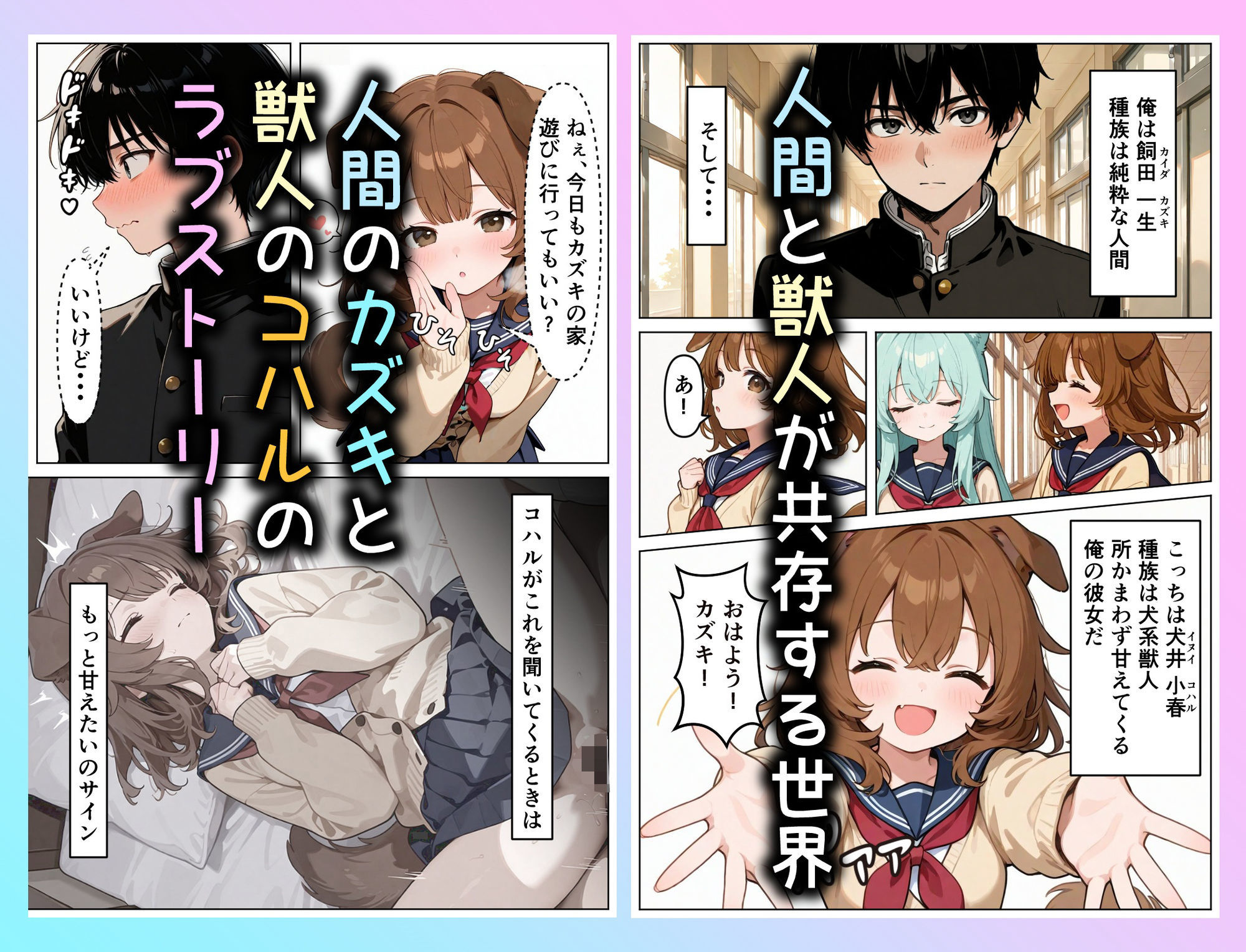 犬系彼女は甘えたい - サンプル画像 1