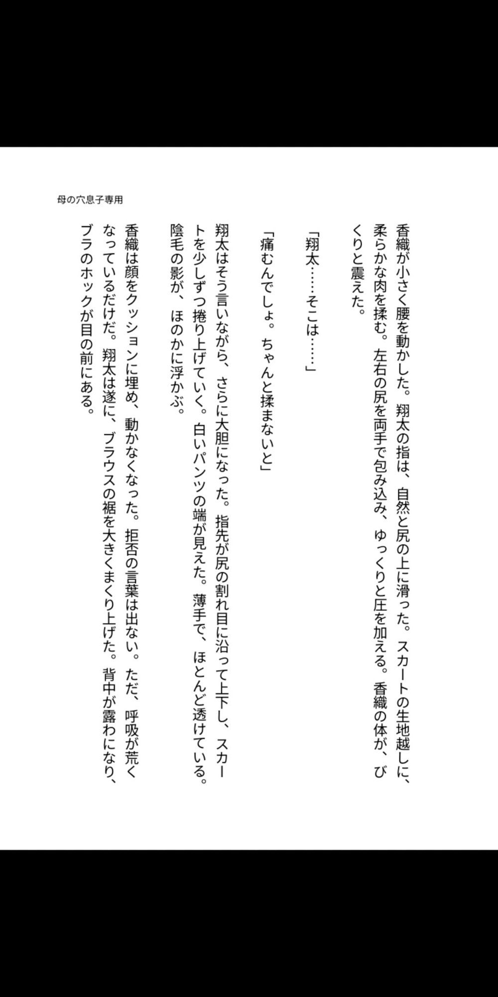 母の穴は、息子専用  〜熟母、禁忌に堕ちるまで〜 - サンプル画像 3