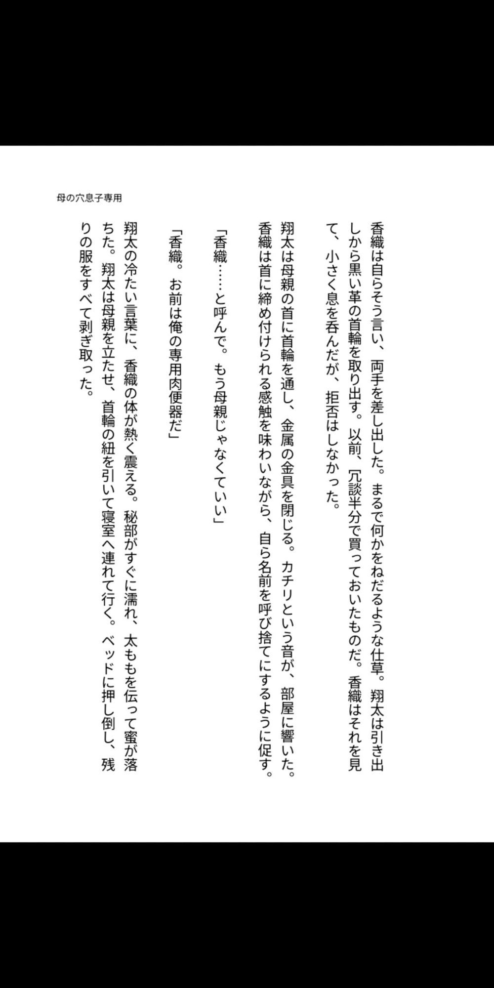 母の穴は、息子専用  〜熟母、禁忌に堕ちるまで〜 - サンプル画像 6