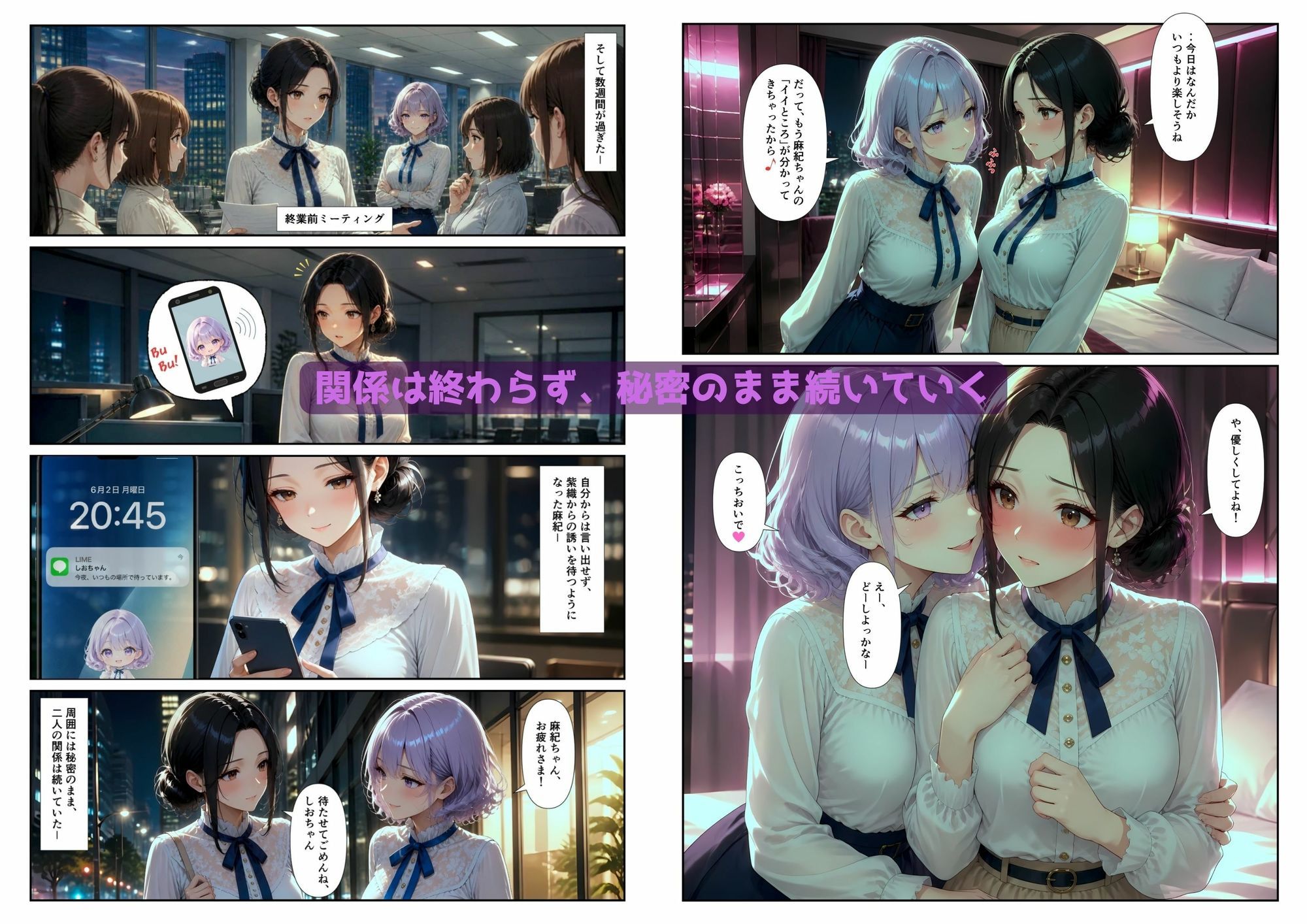 「百合・トライアングル」〜有能だけど’カワイイ’女上司は私のもの〜 - サンプル画像 7