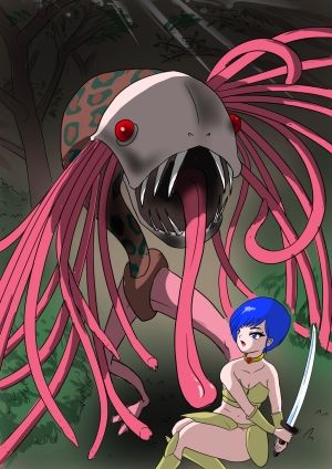 女戦士は触手相手に弱すぎる - サンプル画像 5