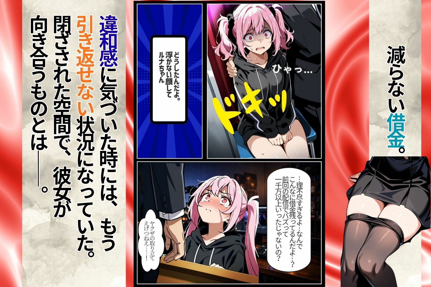 裏切りのオフ会に呼ばれて密室でおもちゃにされたら、男たちの絶倫ピストンでさらに脳まで雌堕ちさせられました - サンプル画像 3