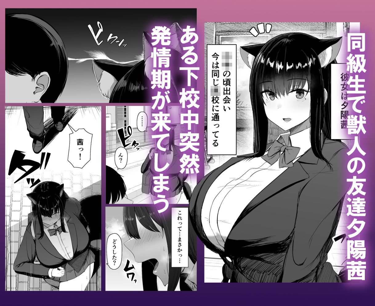 発情期だから仕方ない - サンプル画像 1