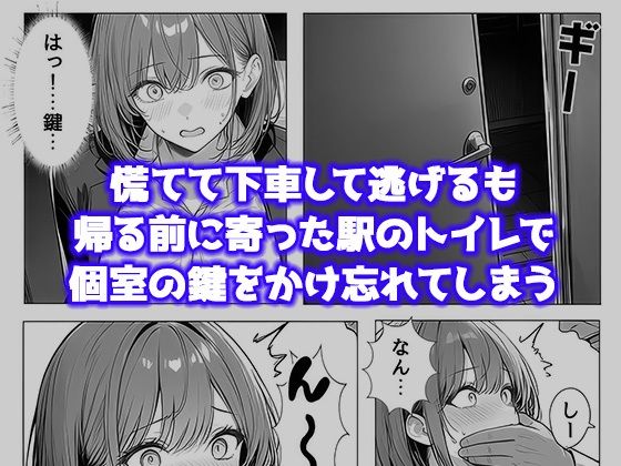 就活帰りの電車で居眠り…パンツ丸見えだった女子大生が駅トイレで中年に犯●れた件 - サンプル画像 4