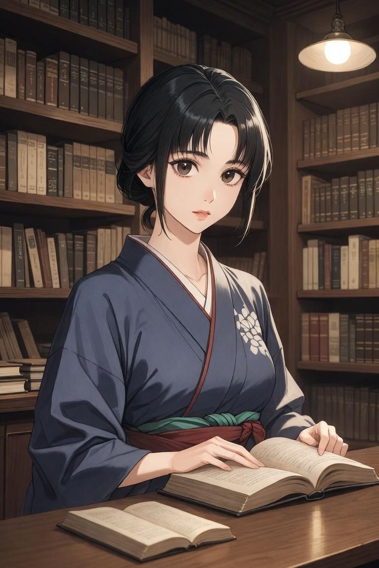 【年上お姉さん×古書喫茶】古書喫茶のお姉さんは、閉店後だけ頁をめくる手を止める - サンプル画像 1