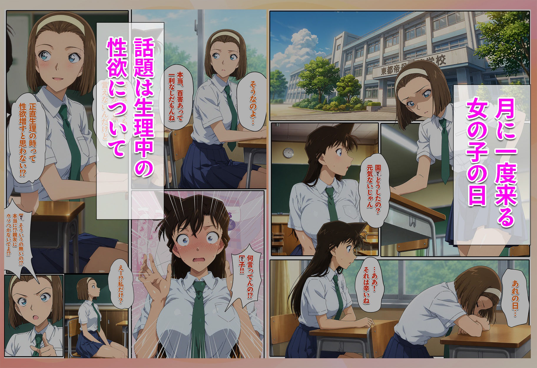 名探偵の三角関係10 - サンプル画像 1