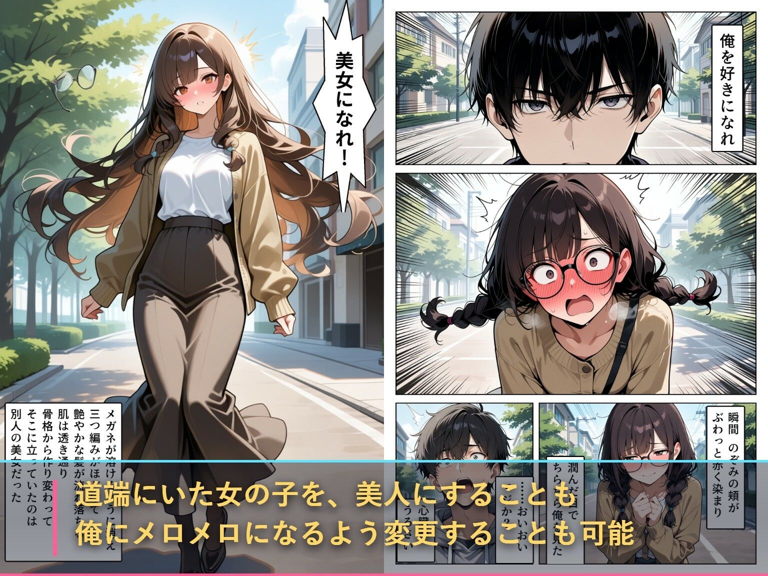 改変チートで街一帯を俺のものにしてみた - サンプル画像 2
