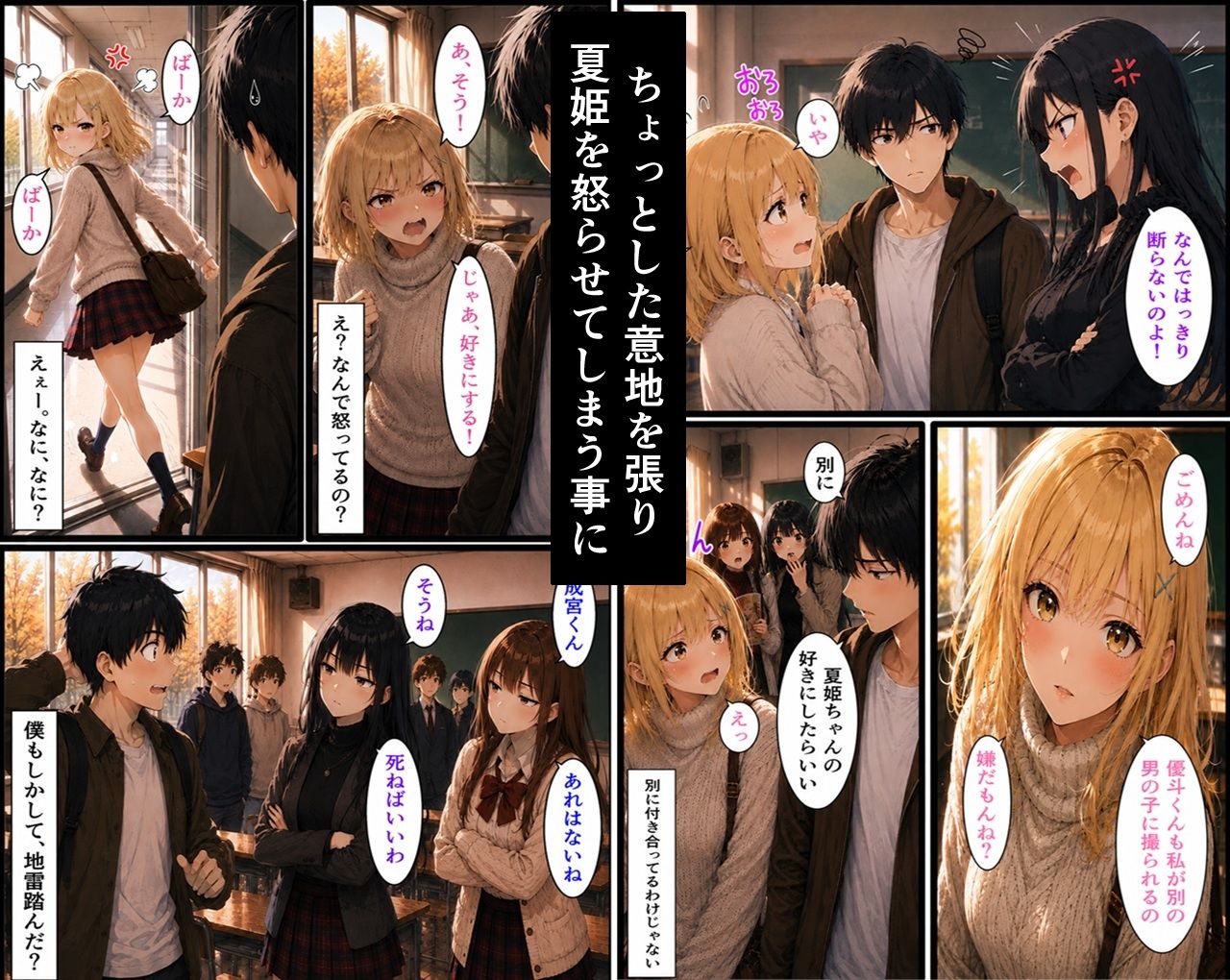 無防備すぎる同級生に、理性が追いつかなかった話 第16話「純粋な後輩が乱れる夜」 - サンプル画像 3