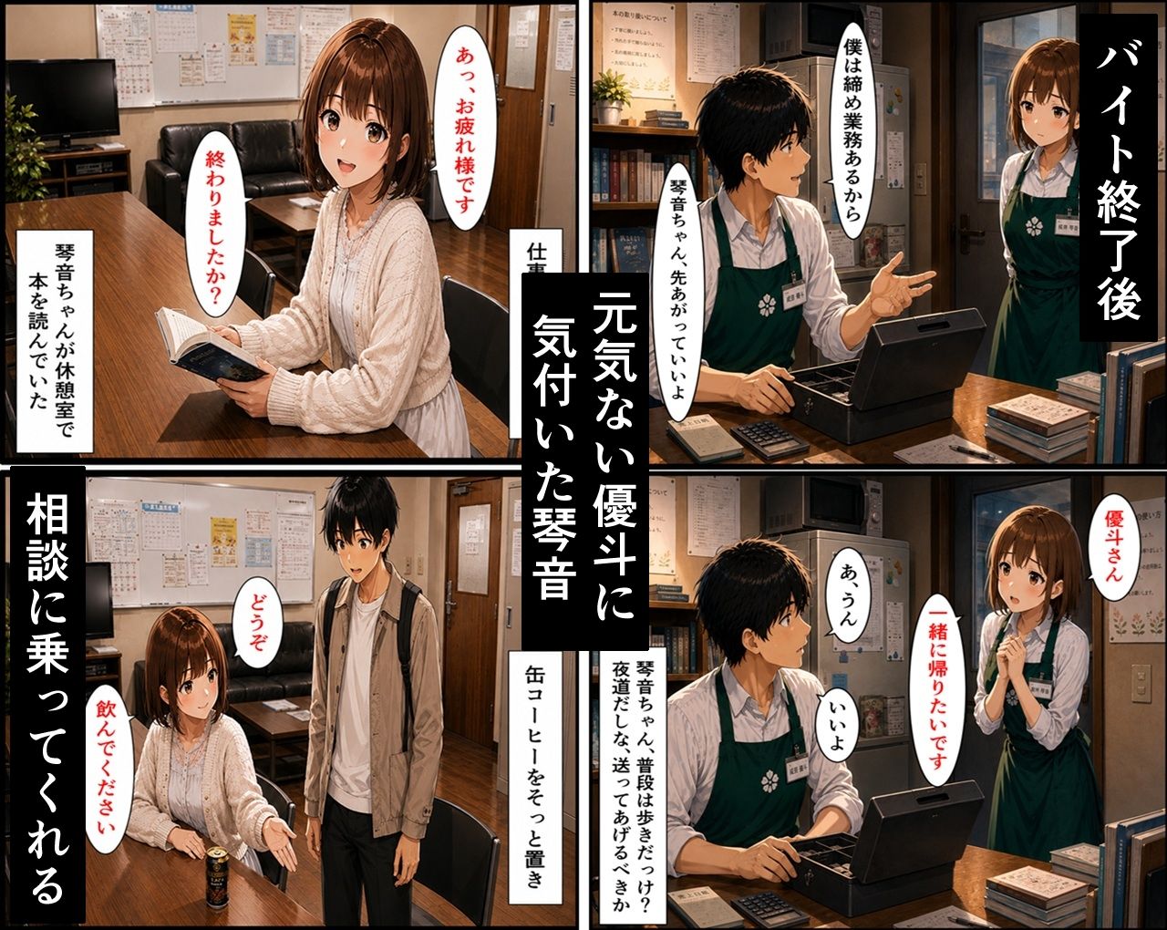 無防備すぎる同級生に、理性が追いつかなかった話 第16話「純粋な後輩が乱れる夜」 - サンプル画像 4