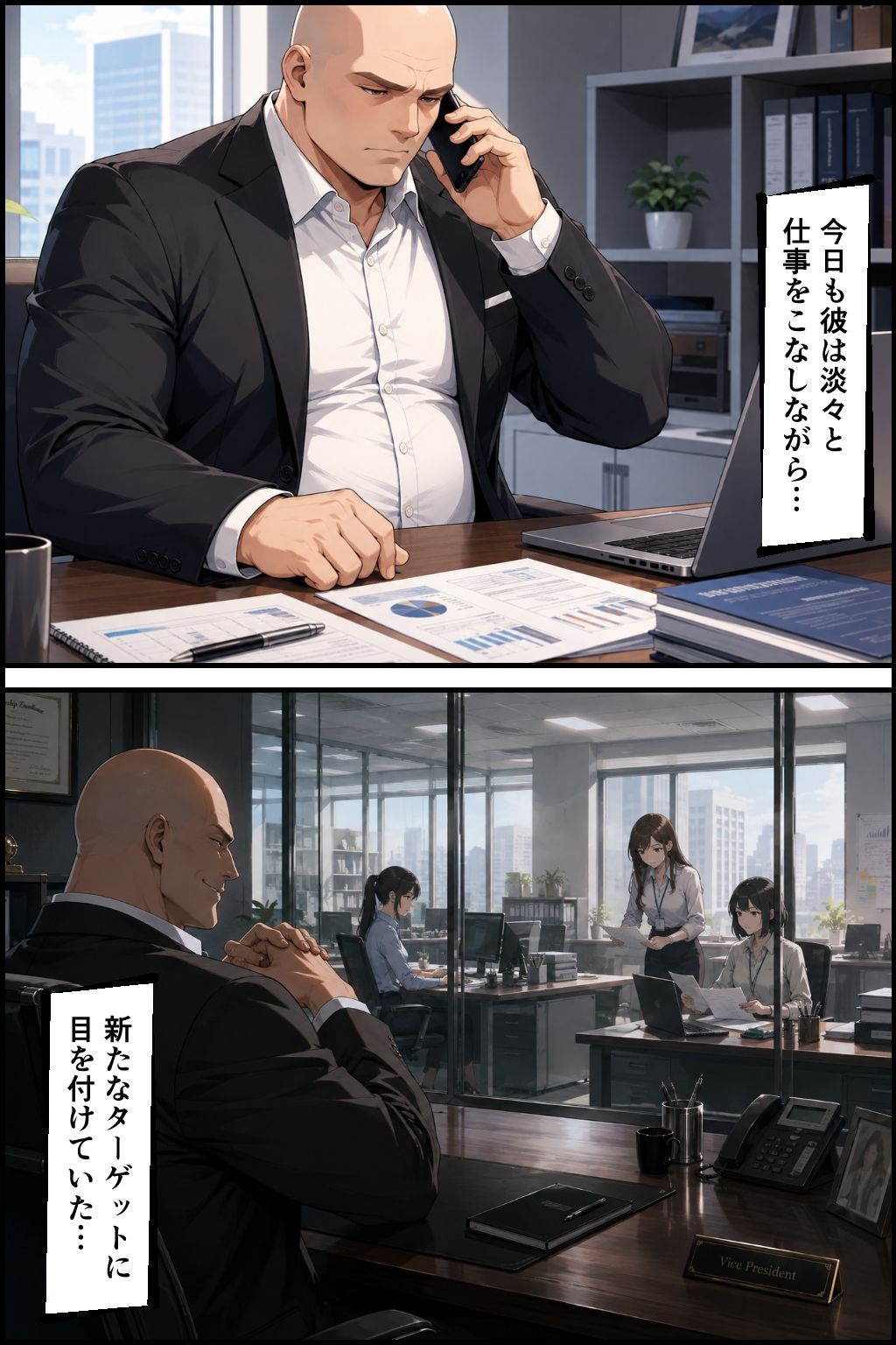 社内NTR調教 部下の彼女を奪い、極上のメスに仕立て上げる - サンプル画像 5