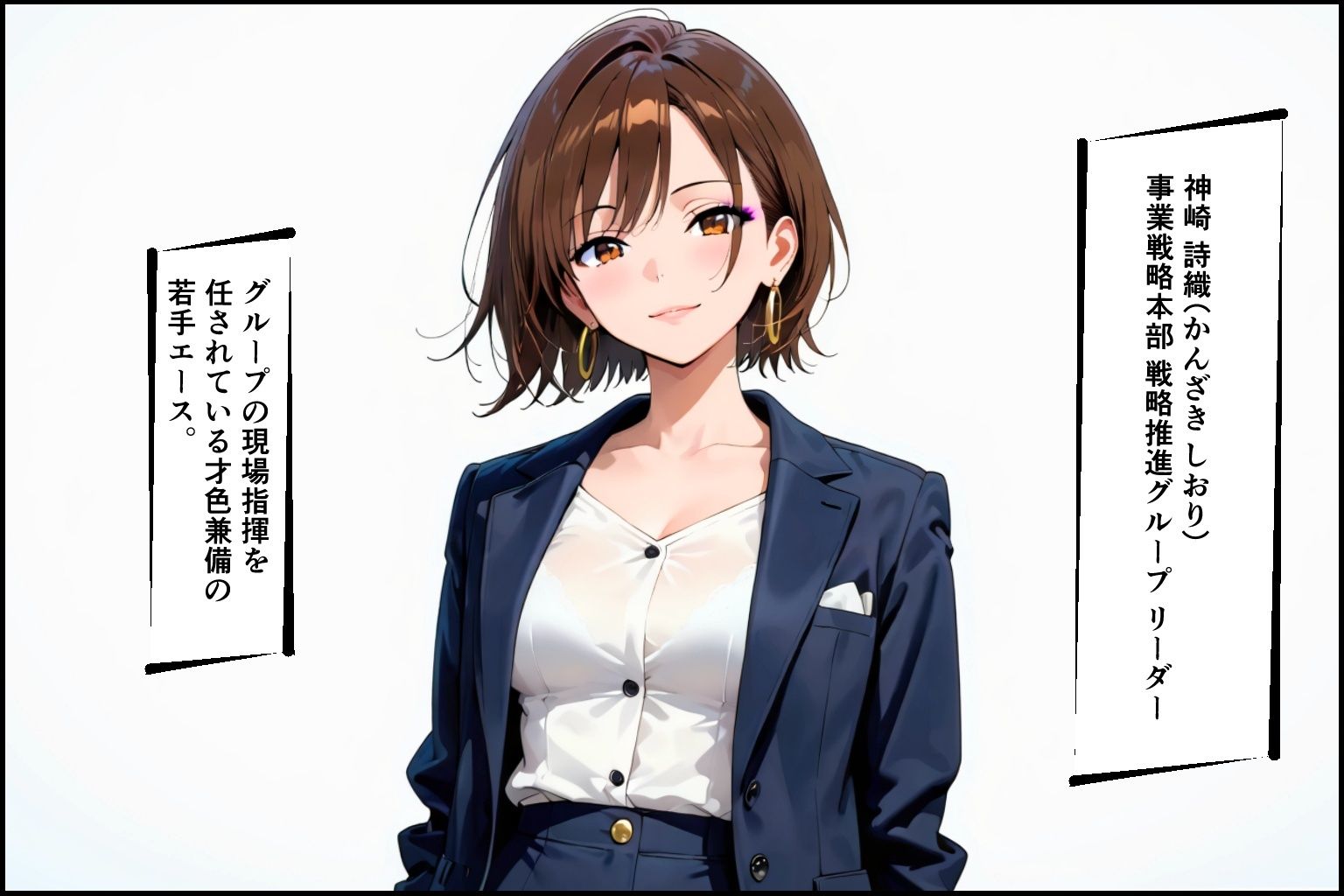 社内NTR調教 部下の彼女を奪い、極上のメスに仕立て上げる - サンプル画像 6