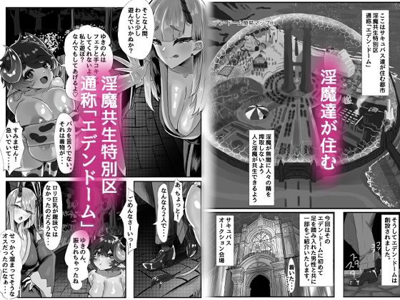 ようこそ淫魔共生特別区へ！ - サンプル画像 1