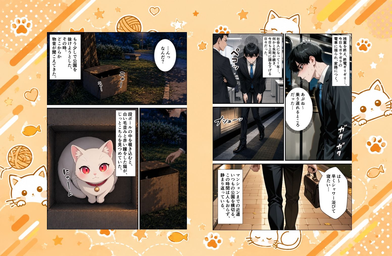 拾われた猫はご主人様に恩返しがしたい - サンプル画像 1