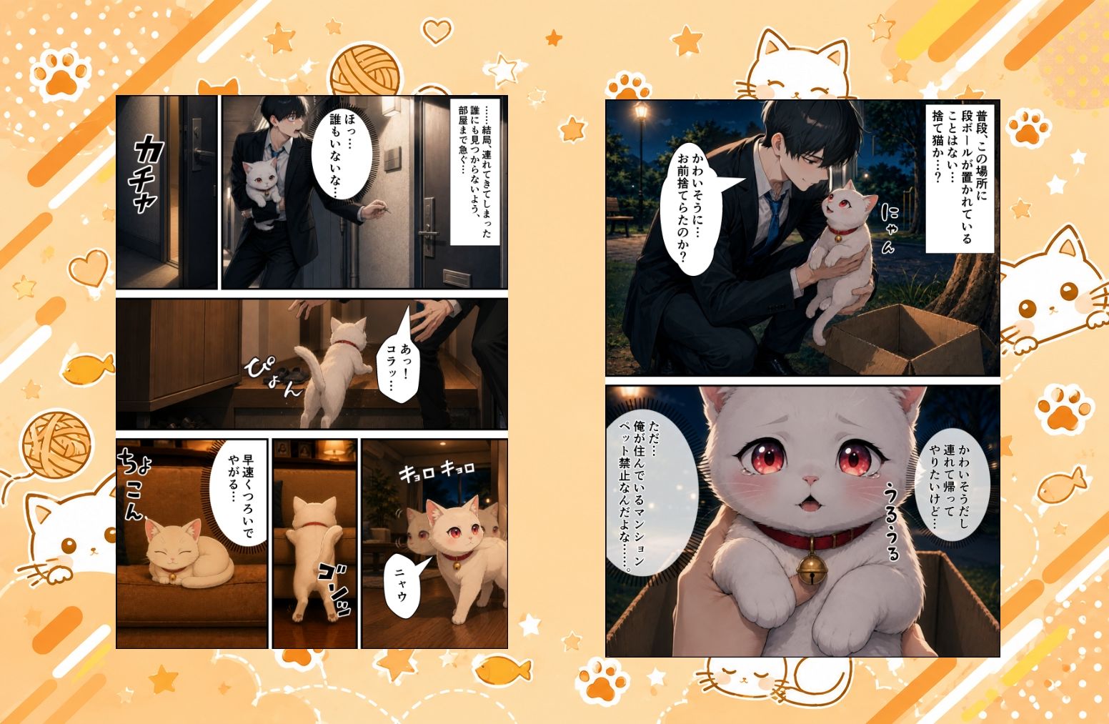 拾われた猫はご主人様に恩返しがしたい - サンプル画像 2