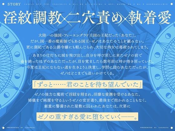 死に戻った王妃ですが、（多分）冷酷な夫からの執着愛に堕ちて、重すぎる彼の愛をわからせられちゃいました - サンプル画像 1