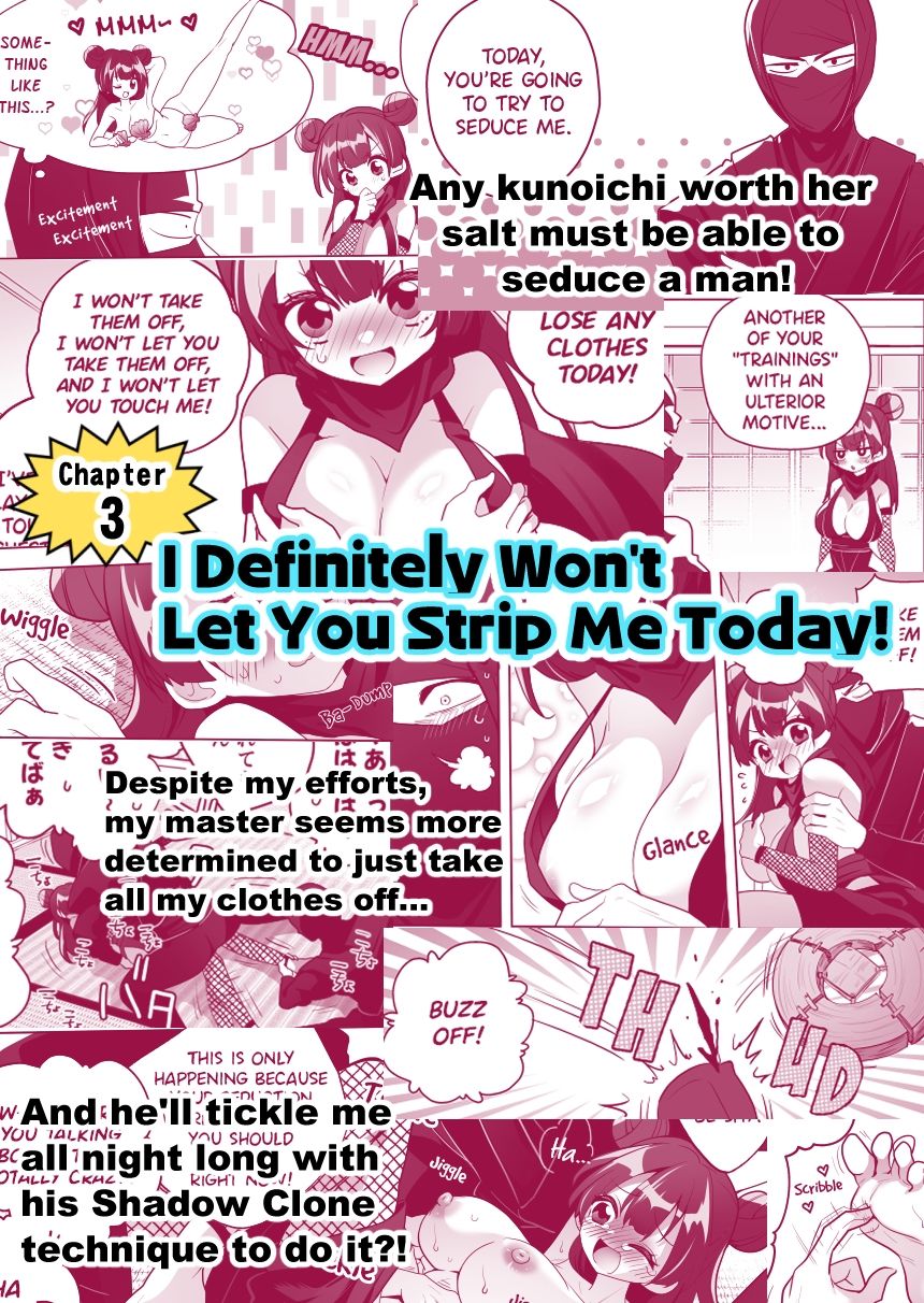 I Came to Train as a Kunoichi... But My Master Loves Tickling！？ - サンプル画像 3