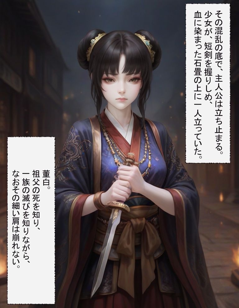 白き華の贖い ―董白は罪人を甘やかす― - サンプル画像 2
