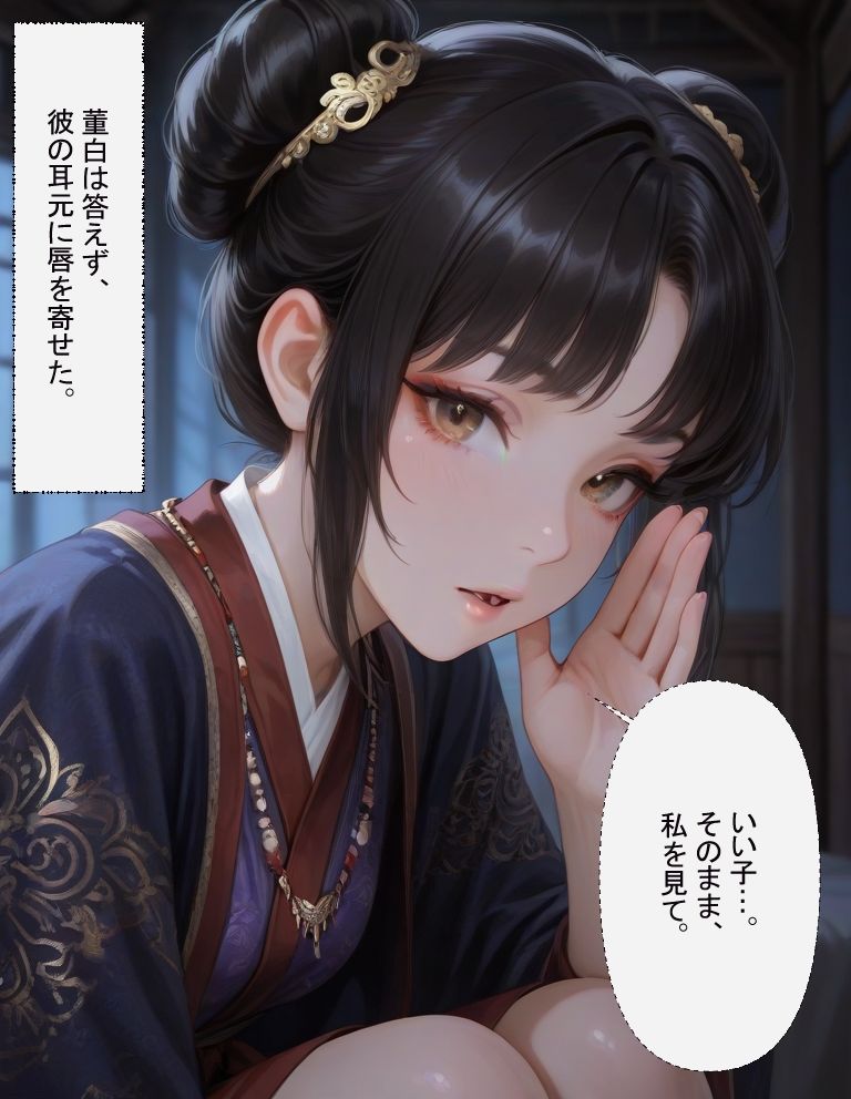 白き華の贖い ―董白は罪人を甘やかす― - サンプル画像 3