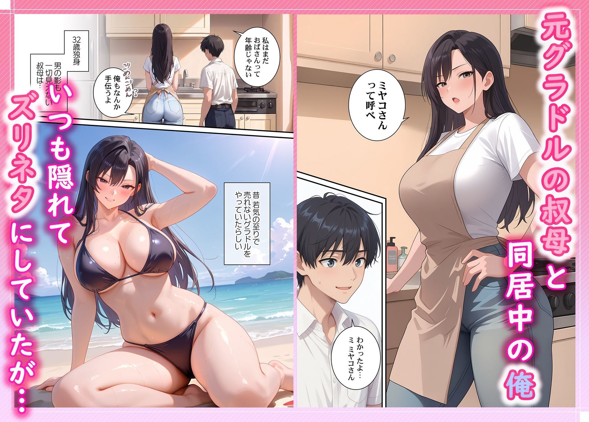 割り切りワイフ〜叔母そっくりな肉人形をハメ放題〜 - サンプル画像 1