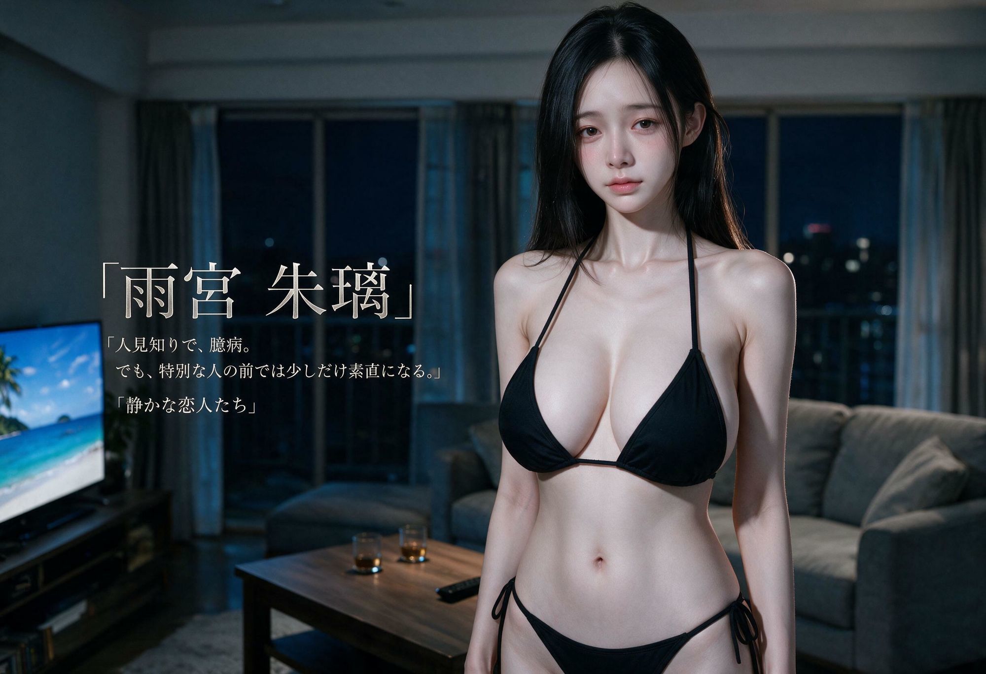 静かな恋人たち Vol.1 水着を着るだけだったのに - サンプル画像 2