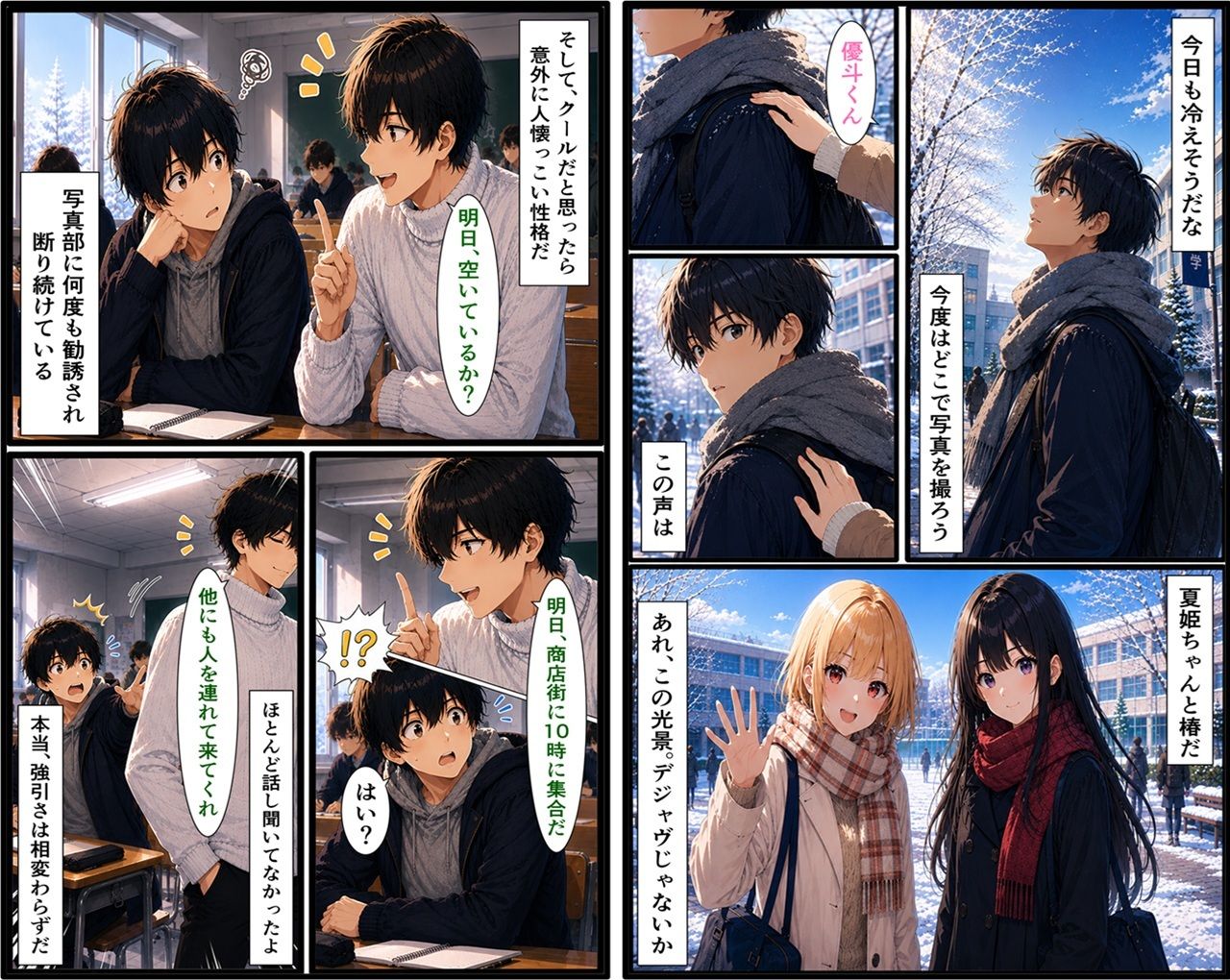 無防備すぎる同級生に、理性が追いつかなかった話 第17話「サンタ姿の君と、特別なクリスマス」 - サンプル画像 1