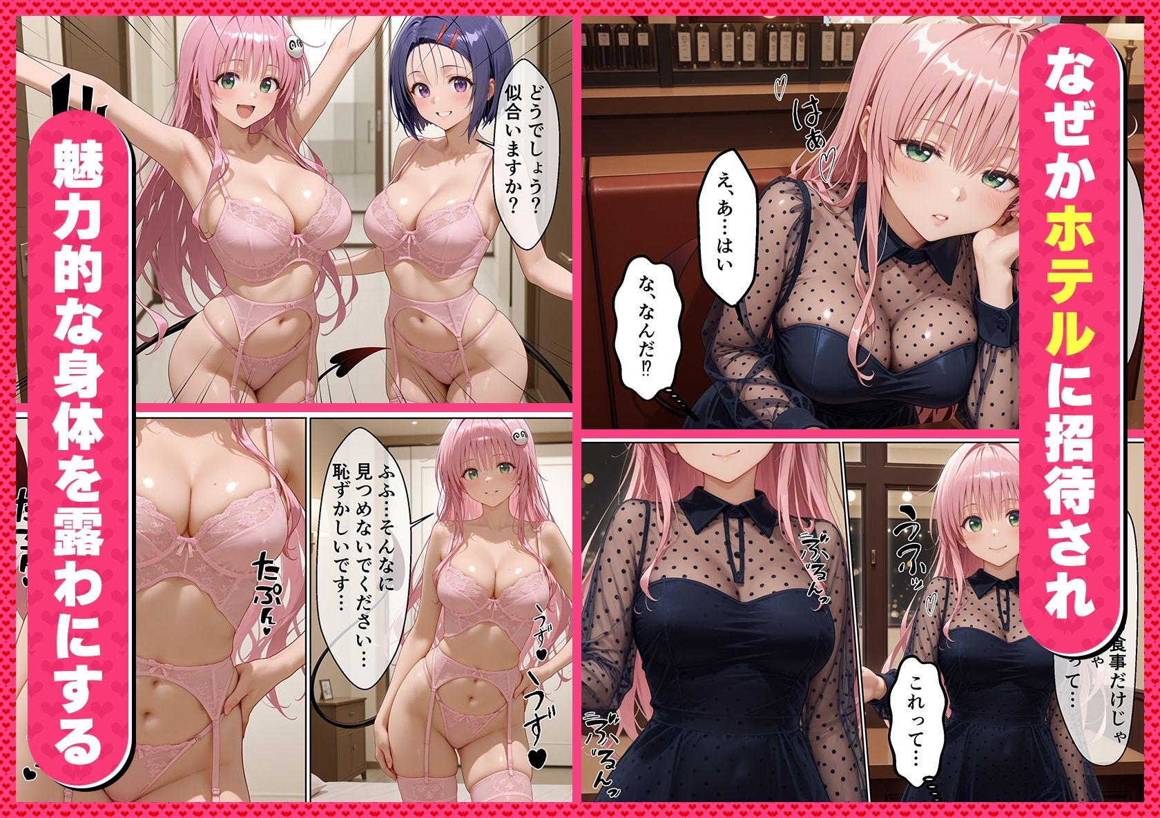 私たちとオトナな遊びしませんか？ただの打ち合わせかと思いきや…とんでもない痴女だった話【To L〇VEる -とらぶる-編】 - サンプル画像 3