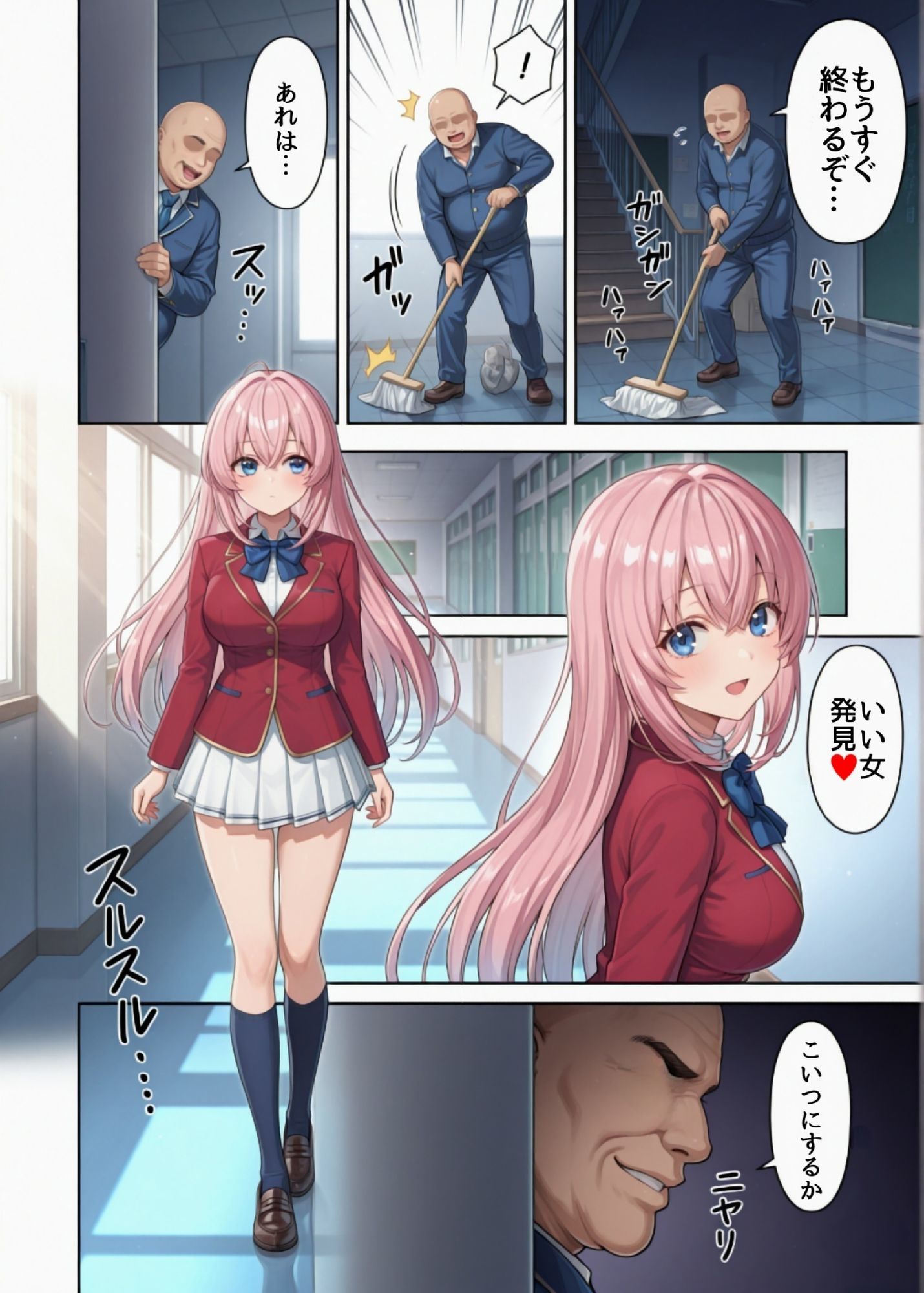一之瀬帆波と催●おじさん 1＋2 - サンプル画像 1