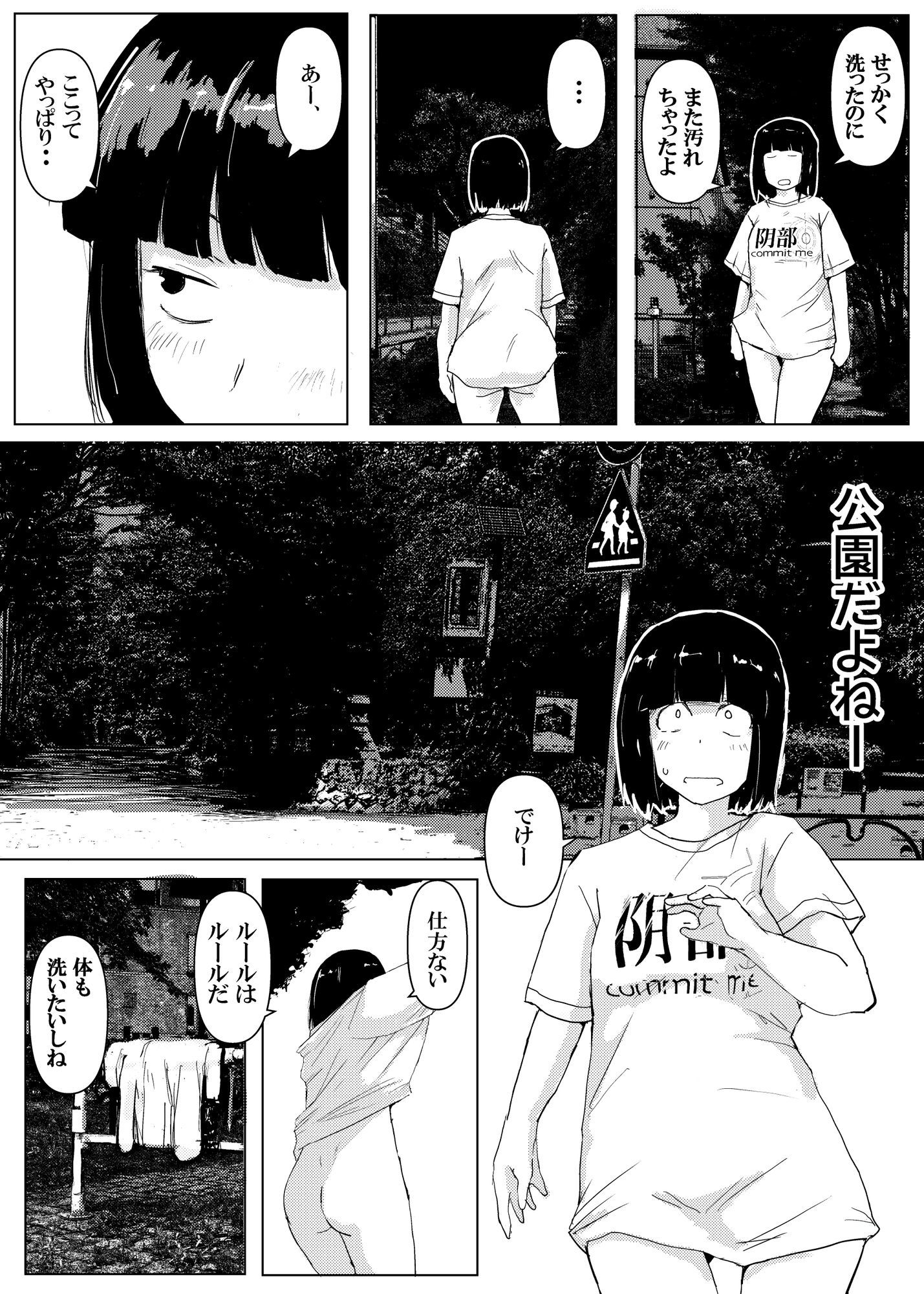 それでも露出はやめられない - サンプル画像 4