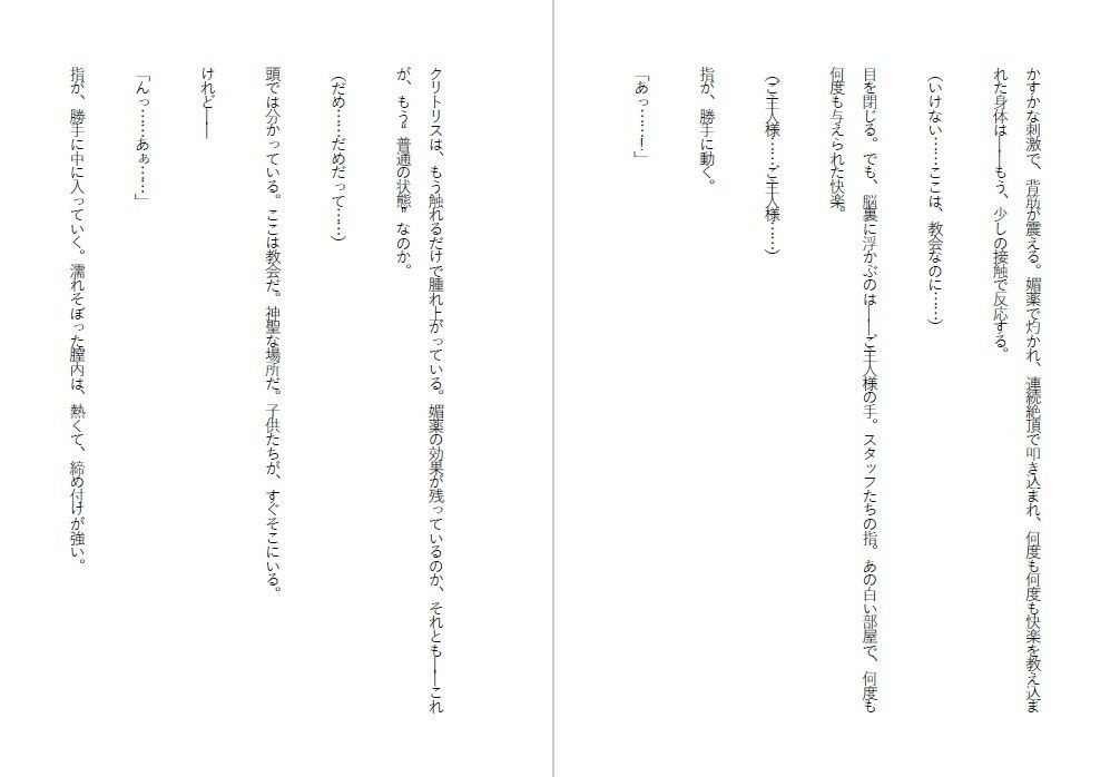 肉便器シスター〜聖女は快楽に堕ち、家畜となる〜 - サンプル画像 5