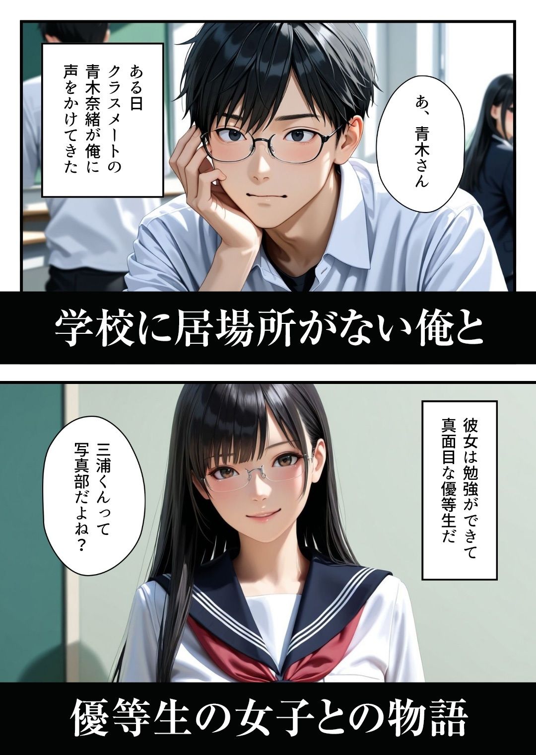 眼鏡の女 - サンプル画像 2
