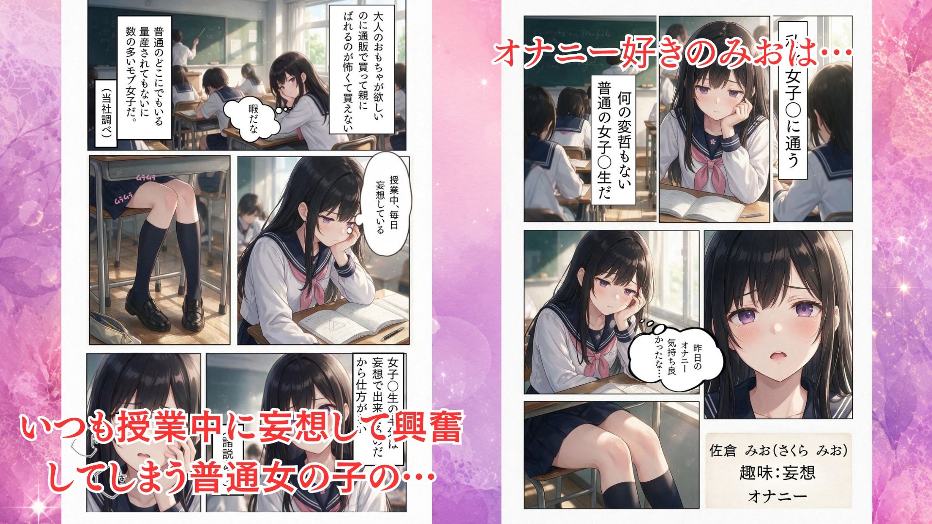 ほんとにあった興奮したオナニー日記1 - サンプル画像 1