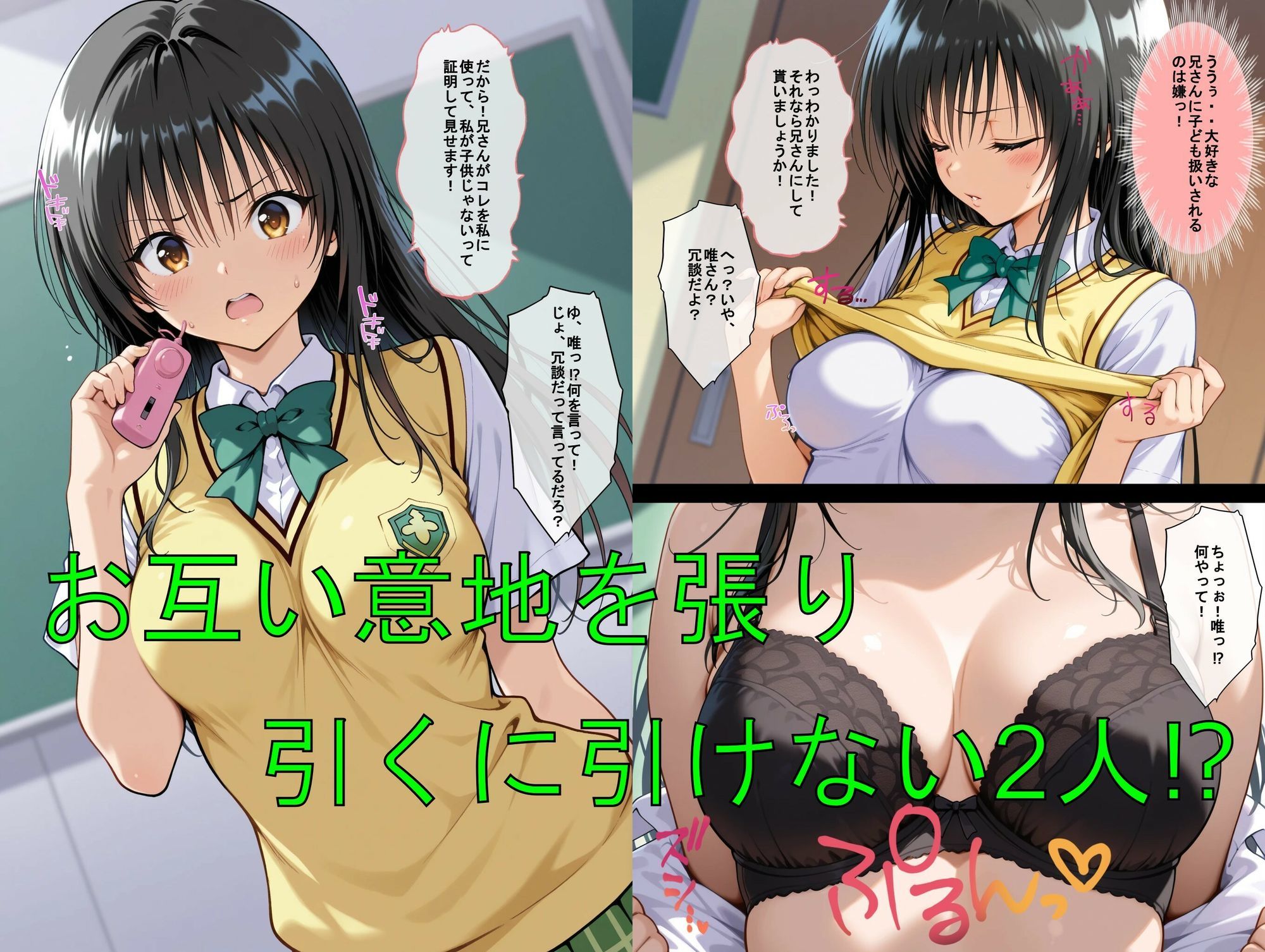 俺の妹は兄さん大好きっ娘でした！  意地の張り合いで妹と？相思相愛なんでラブラブになりました - サンプル画像 4