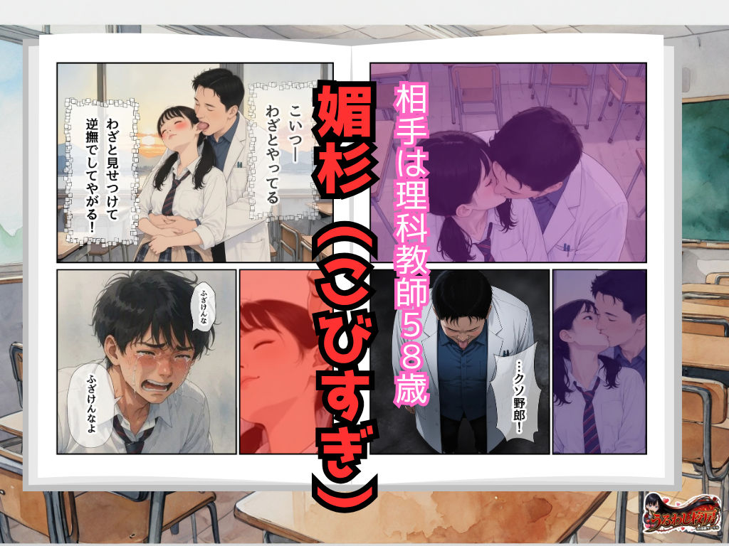 僕の好きなキヨラが58歳理科教師とした事が許しがた過ぎてボクは僕じゃなくなりました - サンプル画像 6