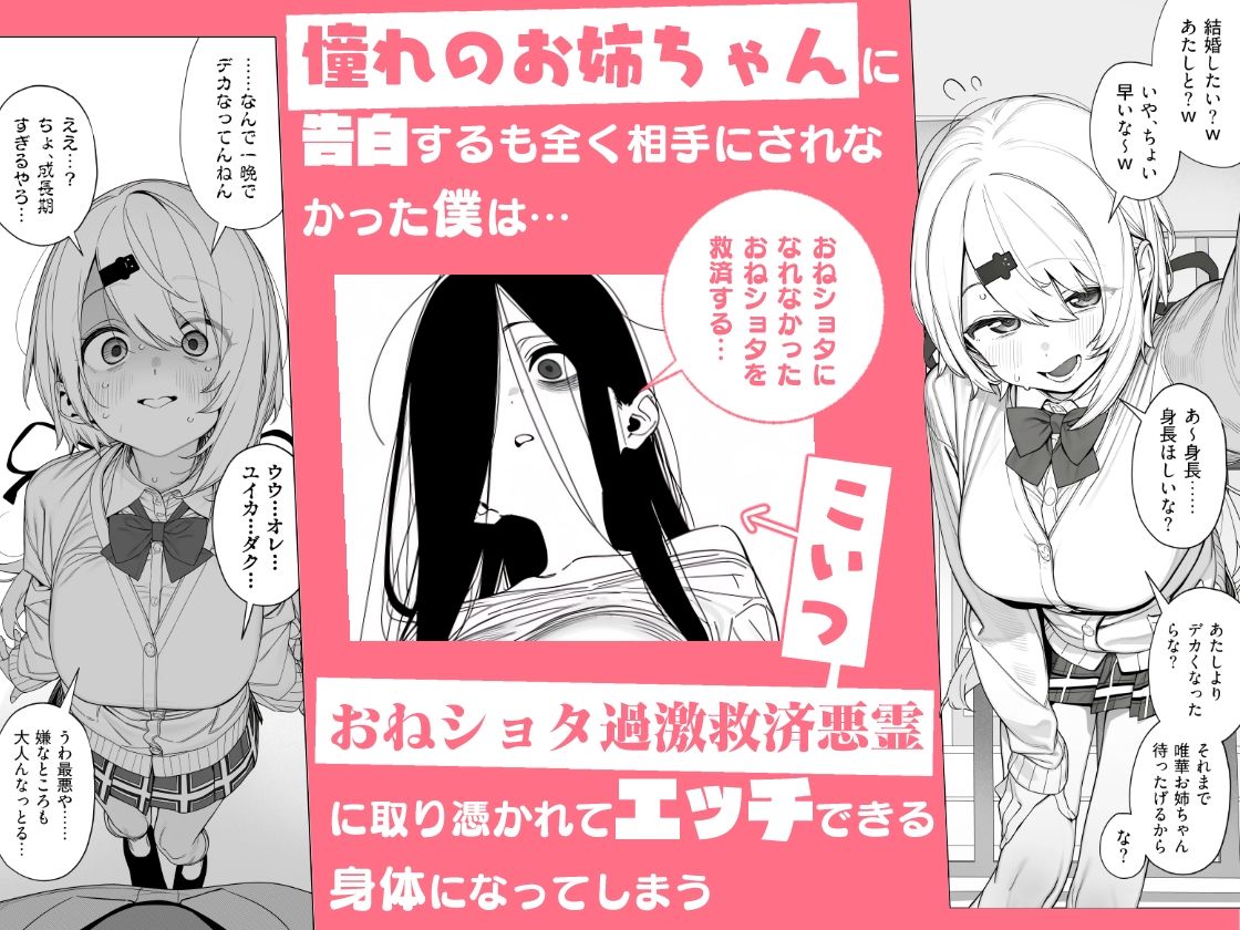 悪霊に憑かれてHできる身体になった僕がお姉ちゃんとヤリまくる話 - サンプル画像 1