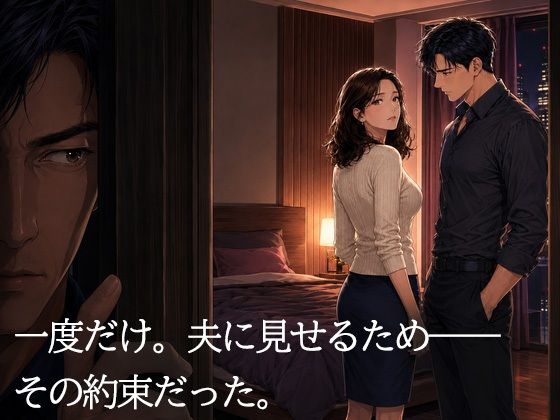 妻を15歳年下の男に抱かせ、その一部始終を覗く夫〜一度だけの寝取らせが、本当の寝取られに変わる夜〜 - サンプル画像 2