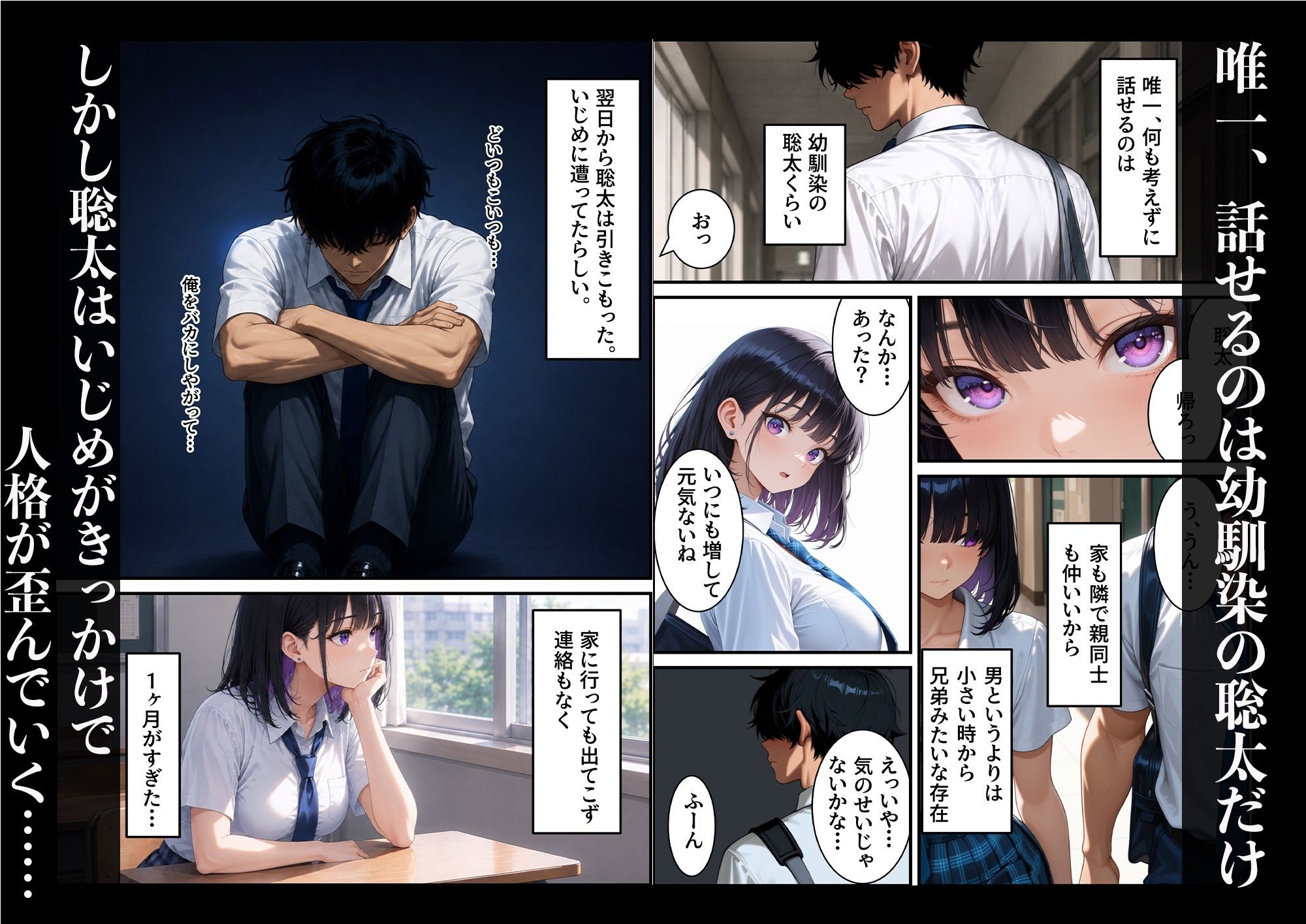 男嫌いのクールギャルをマゾメス化させたら - サンプル画像 2
