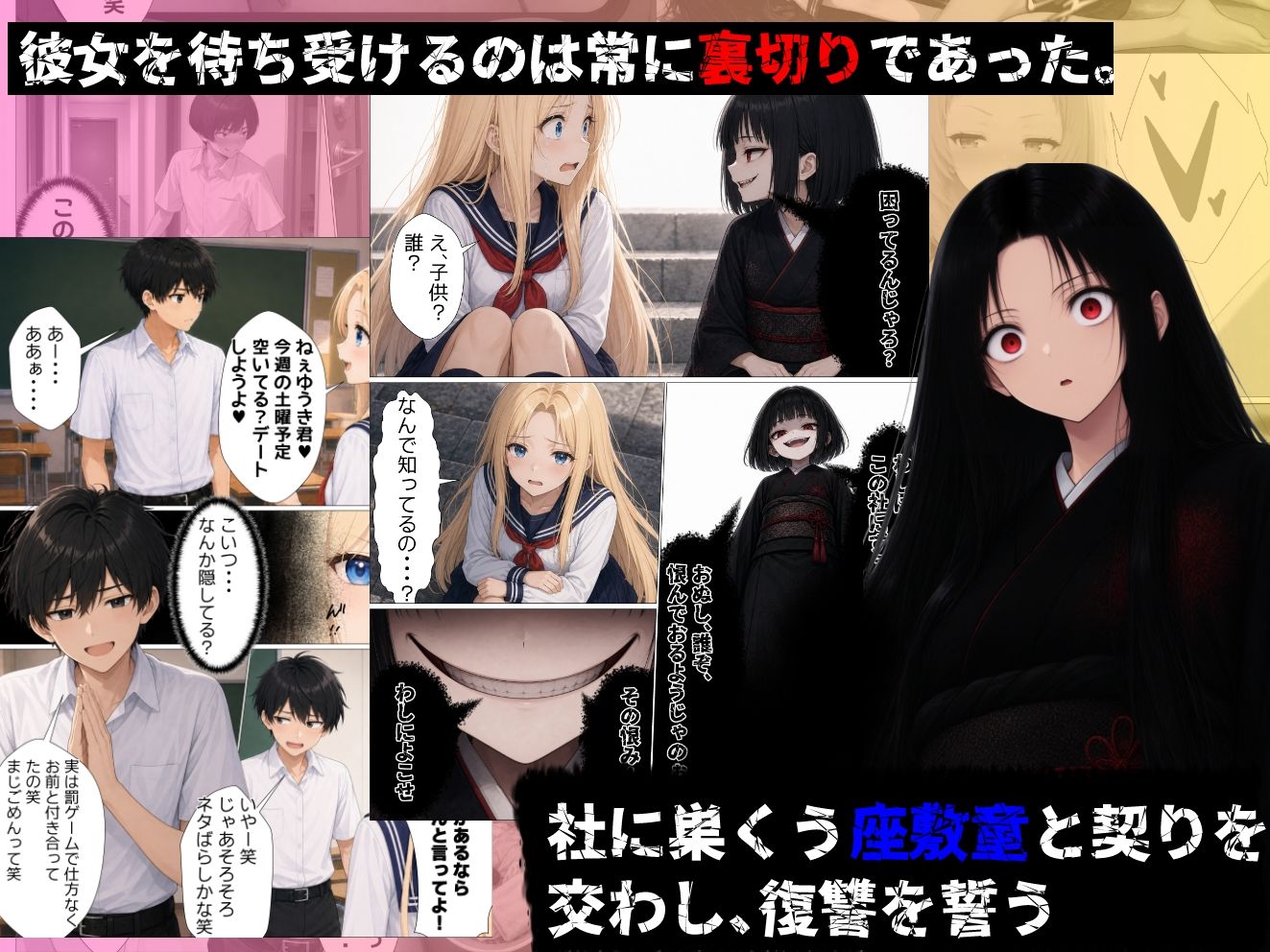 いじめ動画が流出してあーしの人生つんだ〜おしおき編〜 - サンプル画像 1
