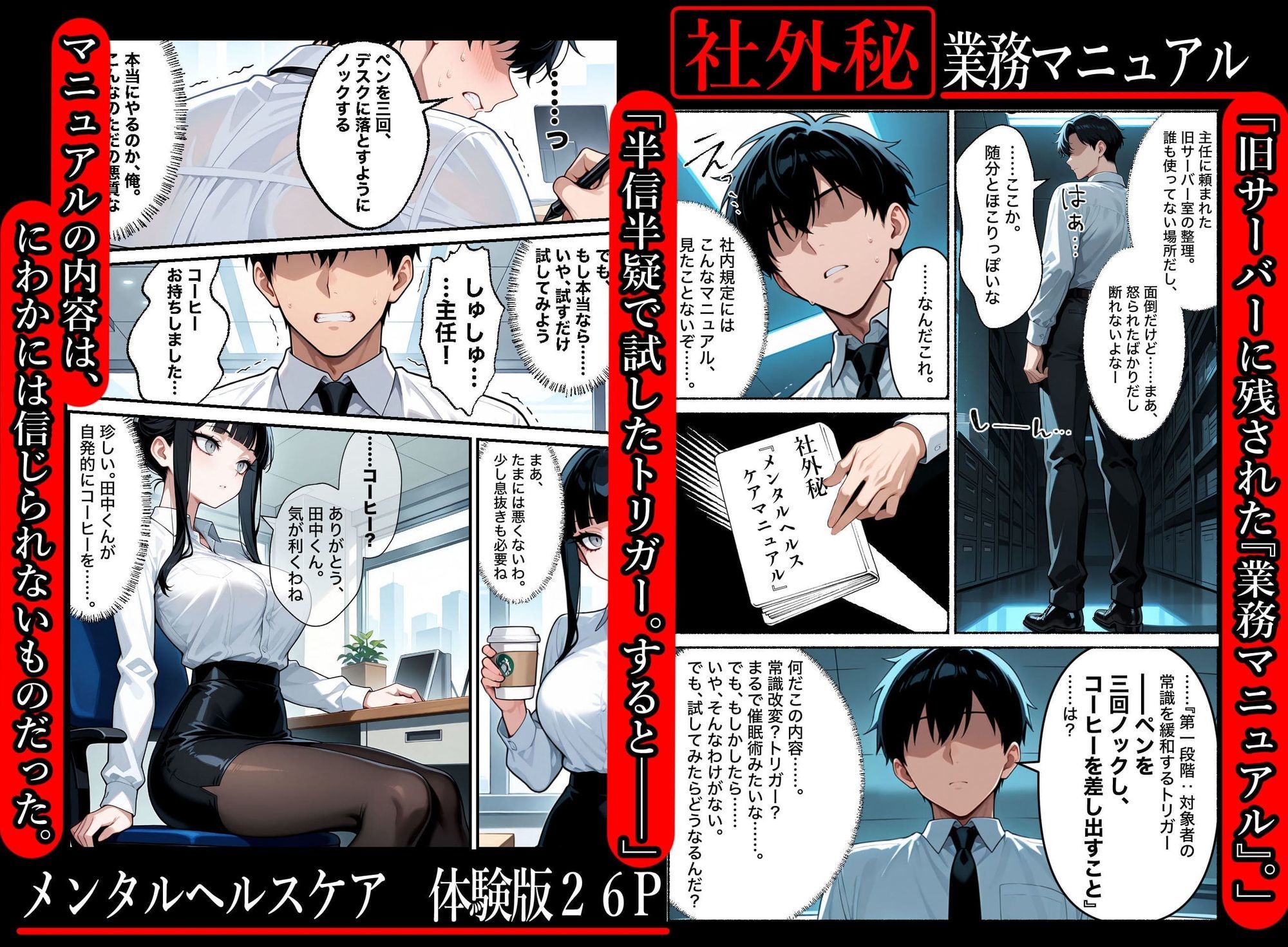 社外秘  これは業務です。真面目な美人上司がメス堕ちするまでの話 - サンプル画像 2