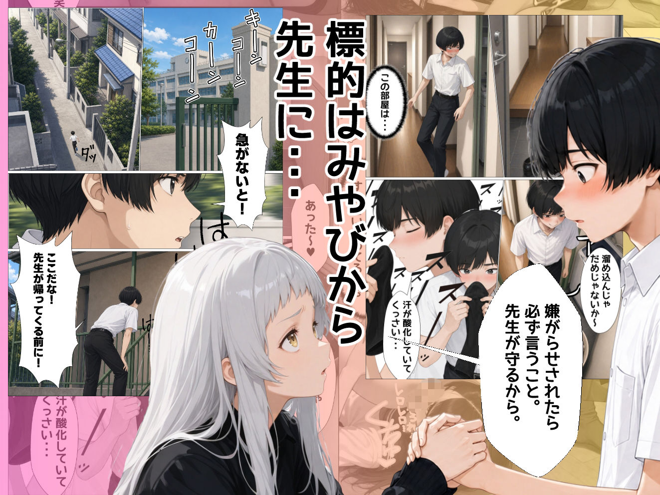 いじめ動画が流出してあーしの人生つんだ〜流出編＋おしおき編【2巻セット】 - サンプル画像 7