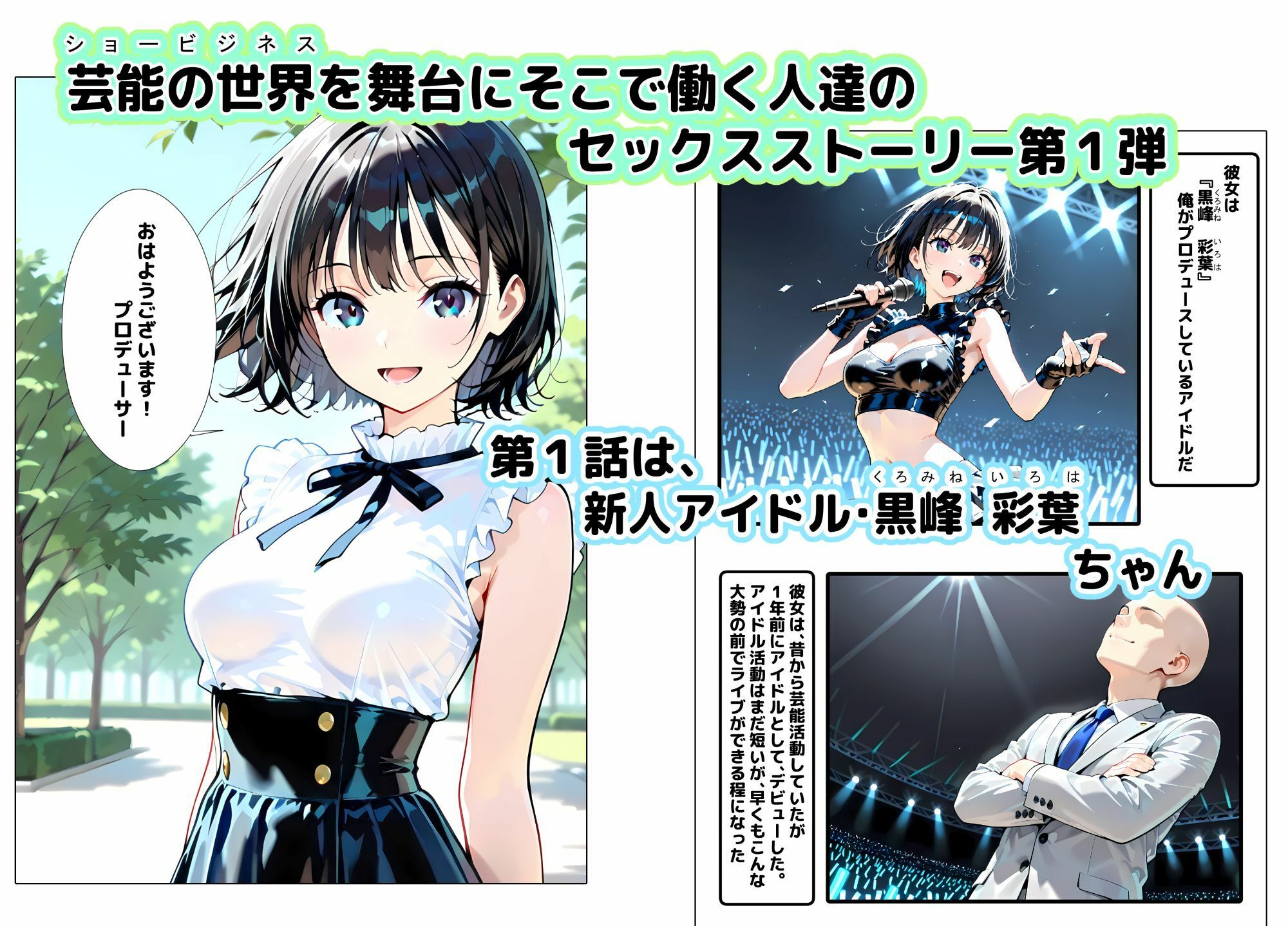 芸能エッチワーカー〜ShowBiz H Worker〜1話 - サンプル画像 1