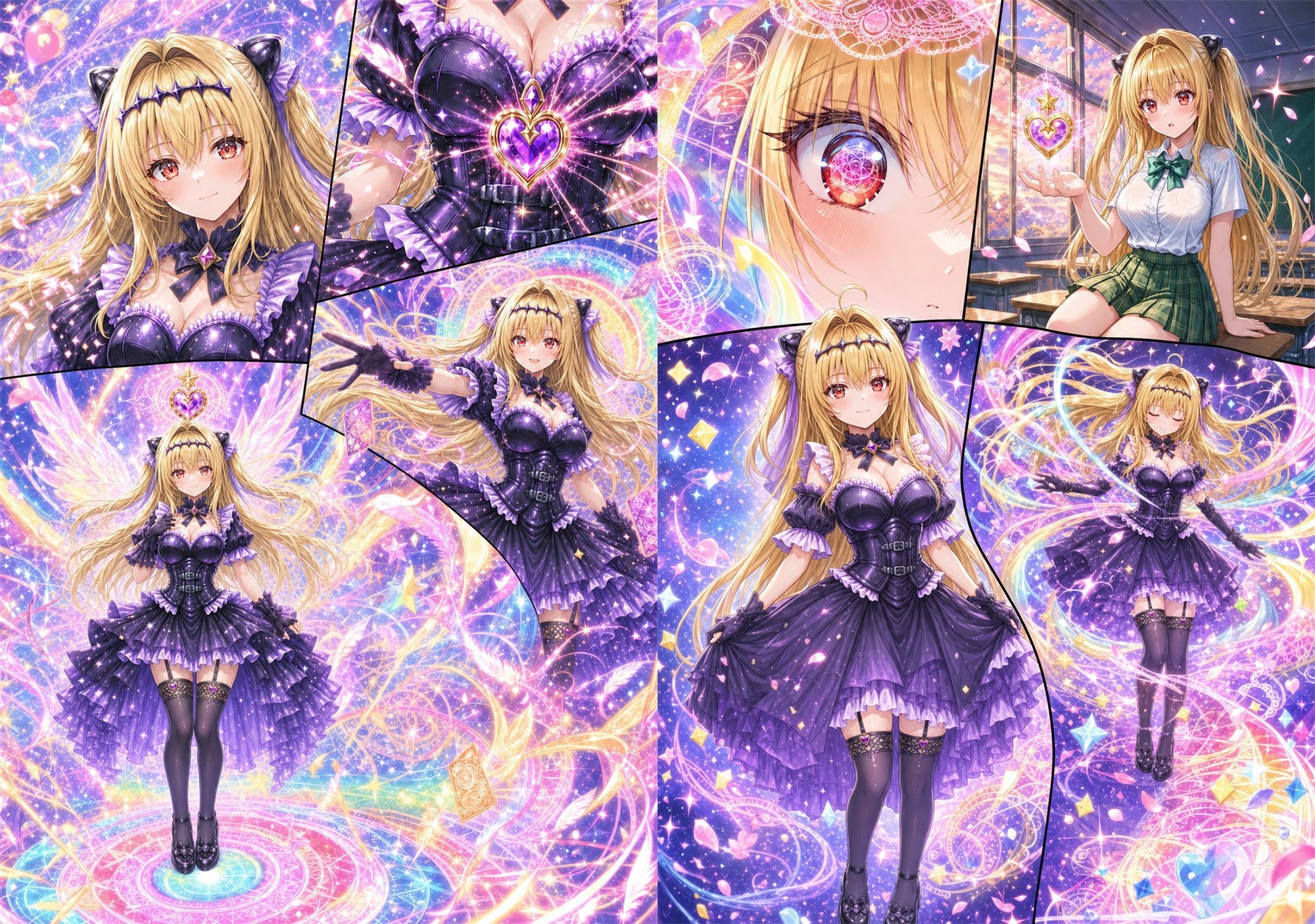 闇アルカナシャドウに変身 - サンプル画像 2