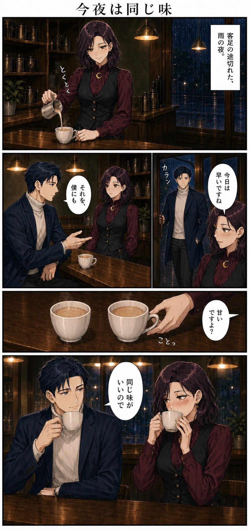 閉店五分前、恋は半分（10ページ） - サンプル画像 3
