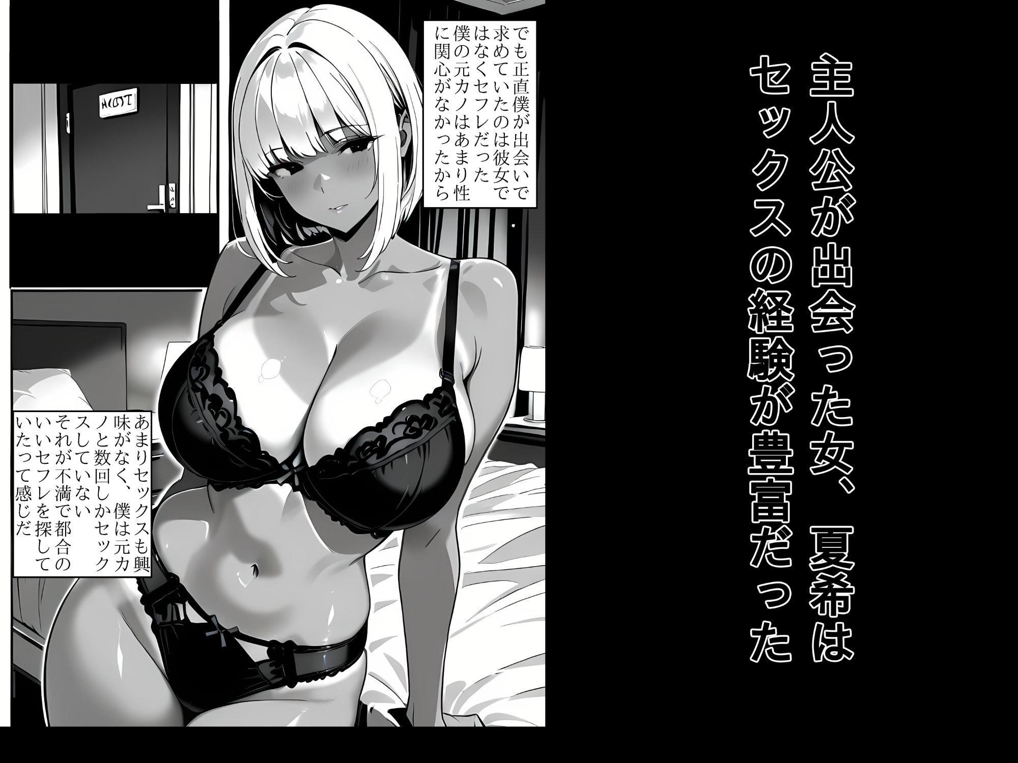 セフレの爆乳黒ギャル - サンプル画像 4